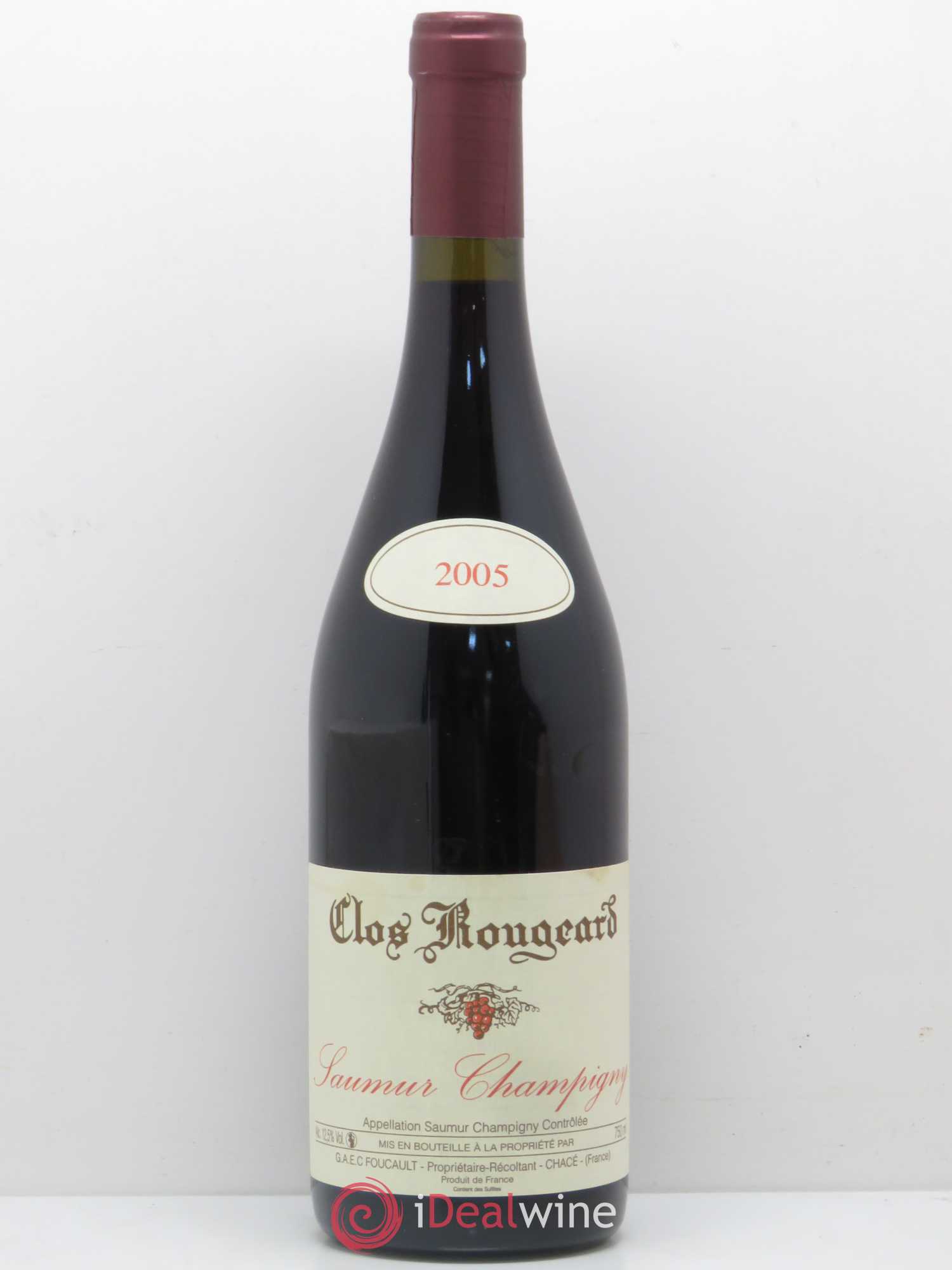 Saumur-Champigny Clos Rougeard 2005 - Lot de 1 bouteille - 0
