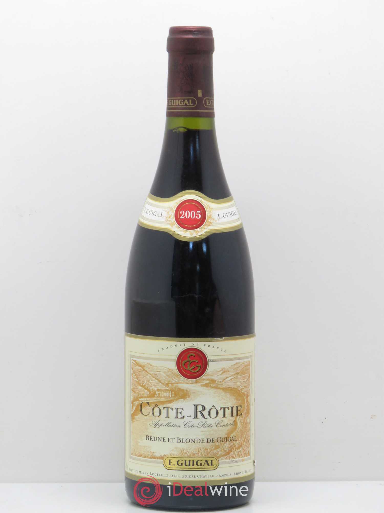 Côte-Rôtie Côtes Brune et Blonde Guigal 2005 - Lot de 1 bouteille - 0