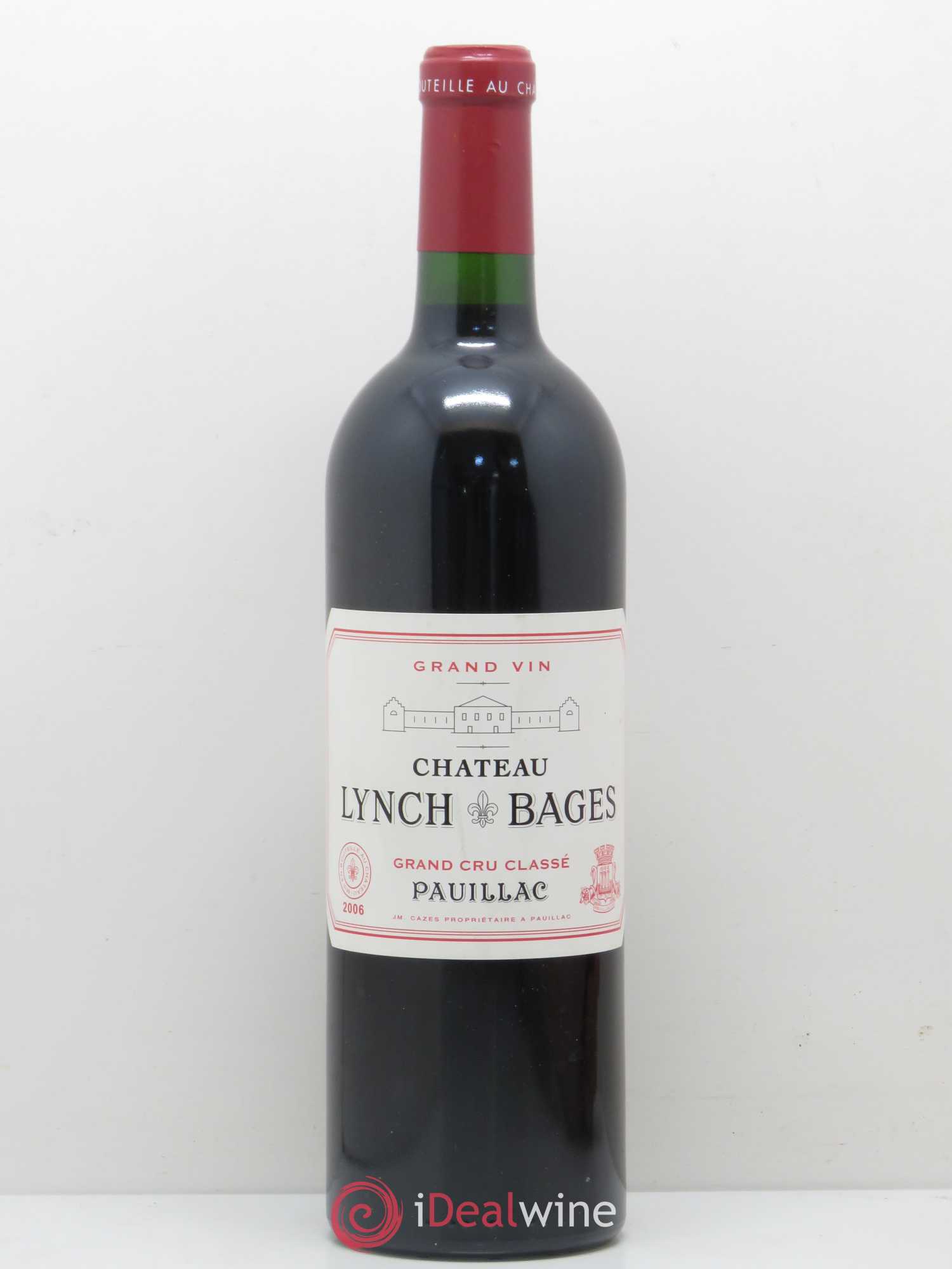 Château Lynch Bages 5ème Grand Cru Classé 2006 - Lot de 1 bouteille - 0
