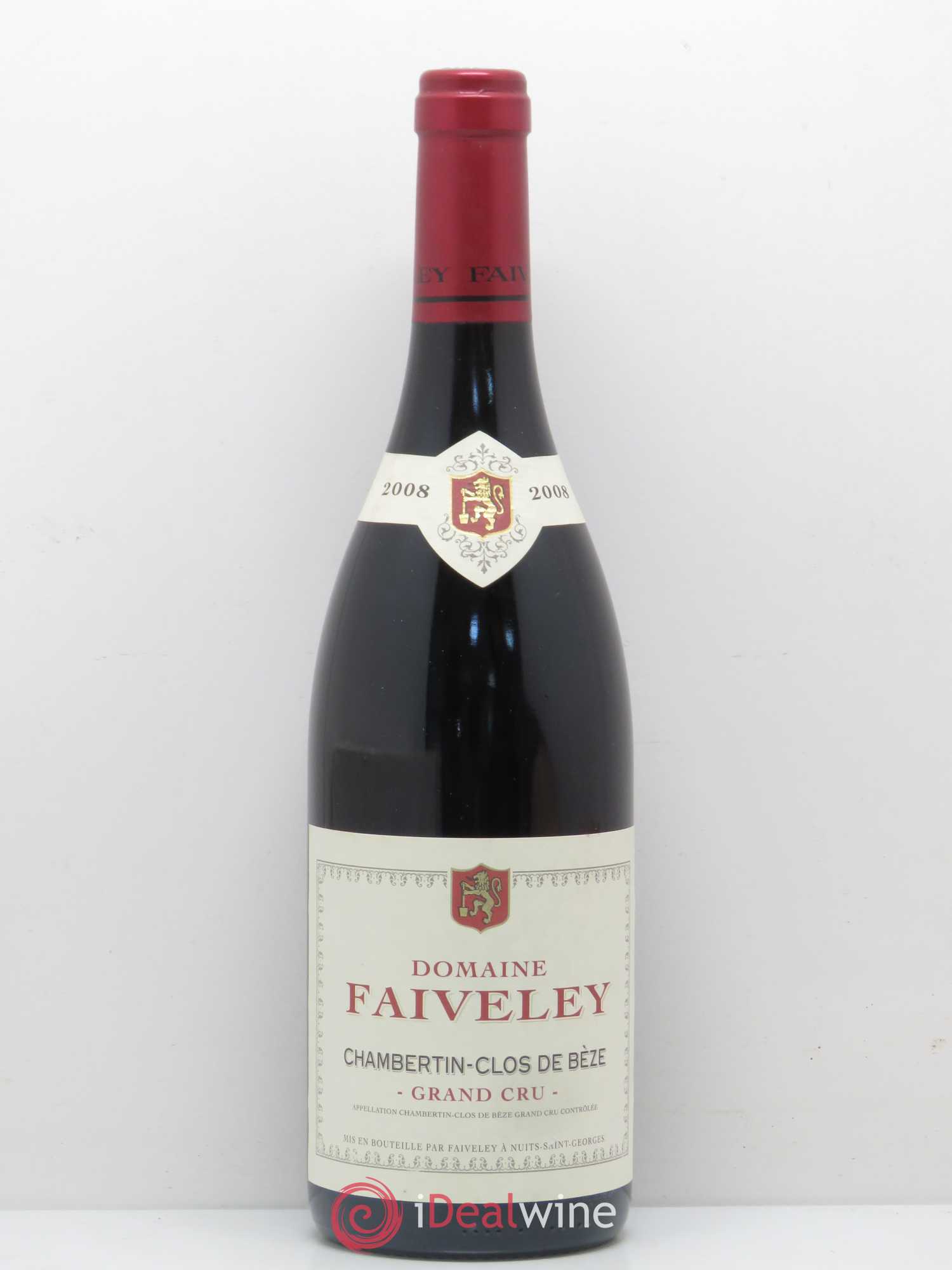 Chambertin Clos de Bèze Grand Cru Faiveley 2008 - Lot de 1 bouteille - 0