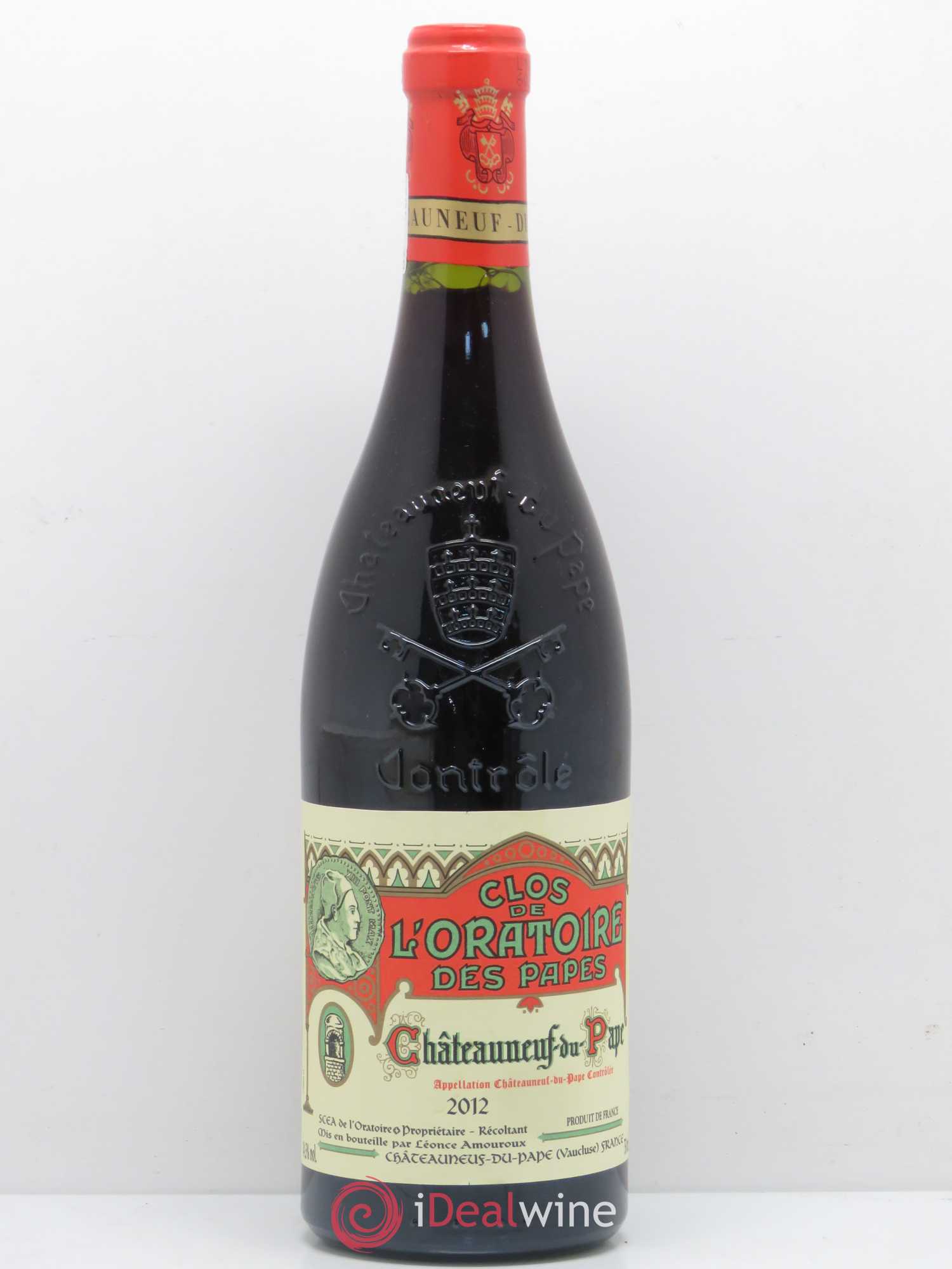 Châteauneuf-du-Pape Clos de l'Oratoire des Papes 2012 - Lot de 1 bouteille - 0