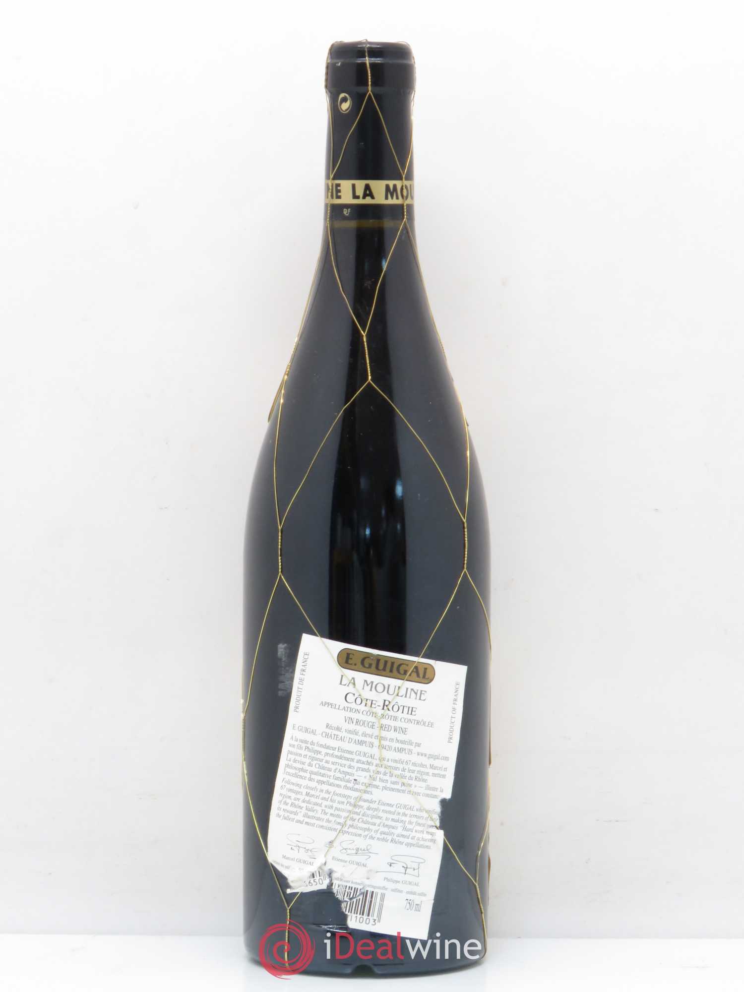 Côte-Rôtie La Mouline Guigal 2004 - Lot de 1 bouteille - 1