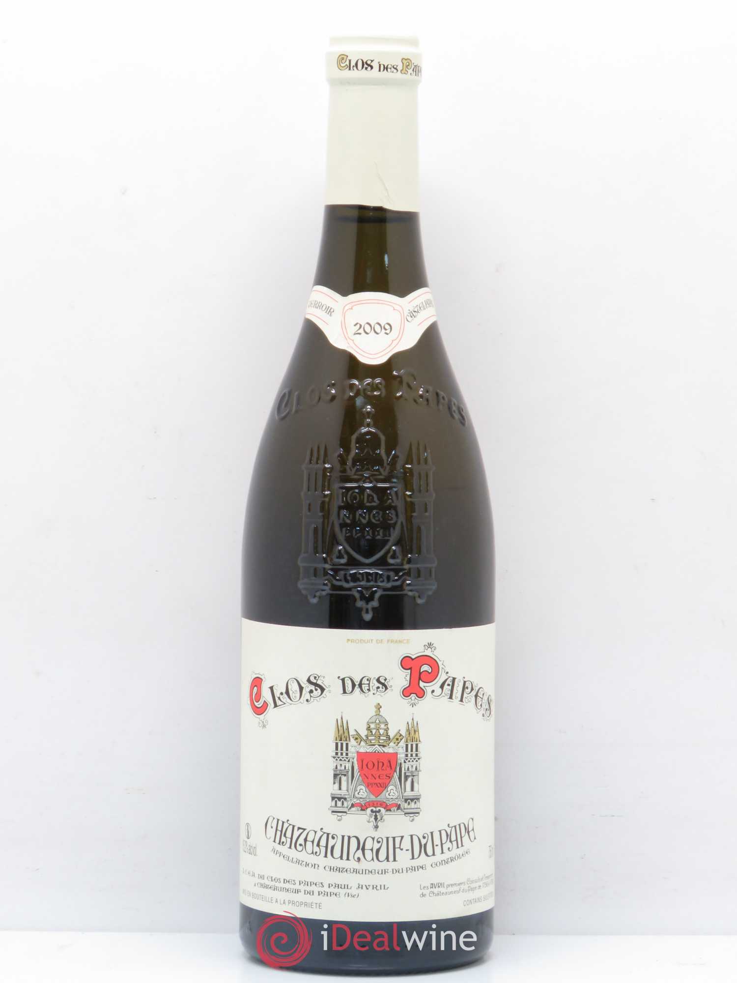Châteauneuf-du-Pape Clos des Papes - Paul Avril 2009 - Lot de 1 bouteille - 0