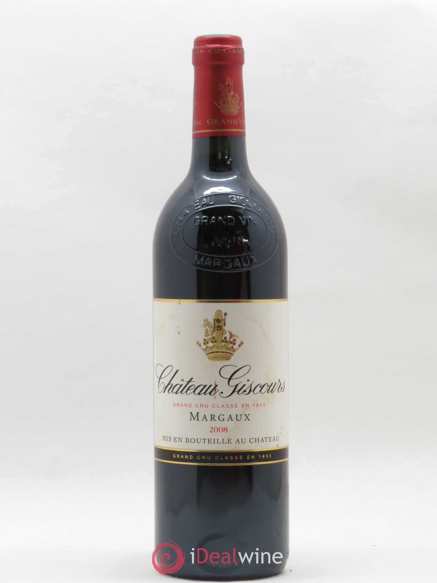 Château Giscours 3ème Grand Cru Classé 2008 - Lot de 1 bouteille - 0