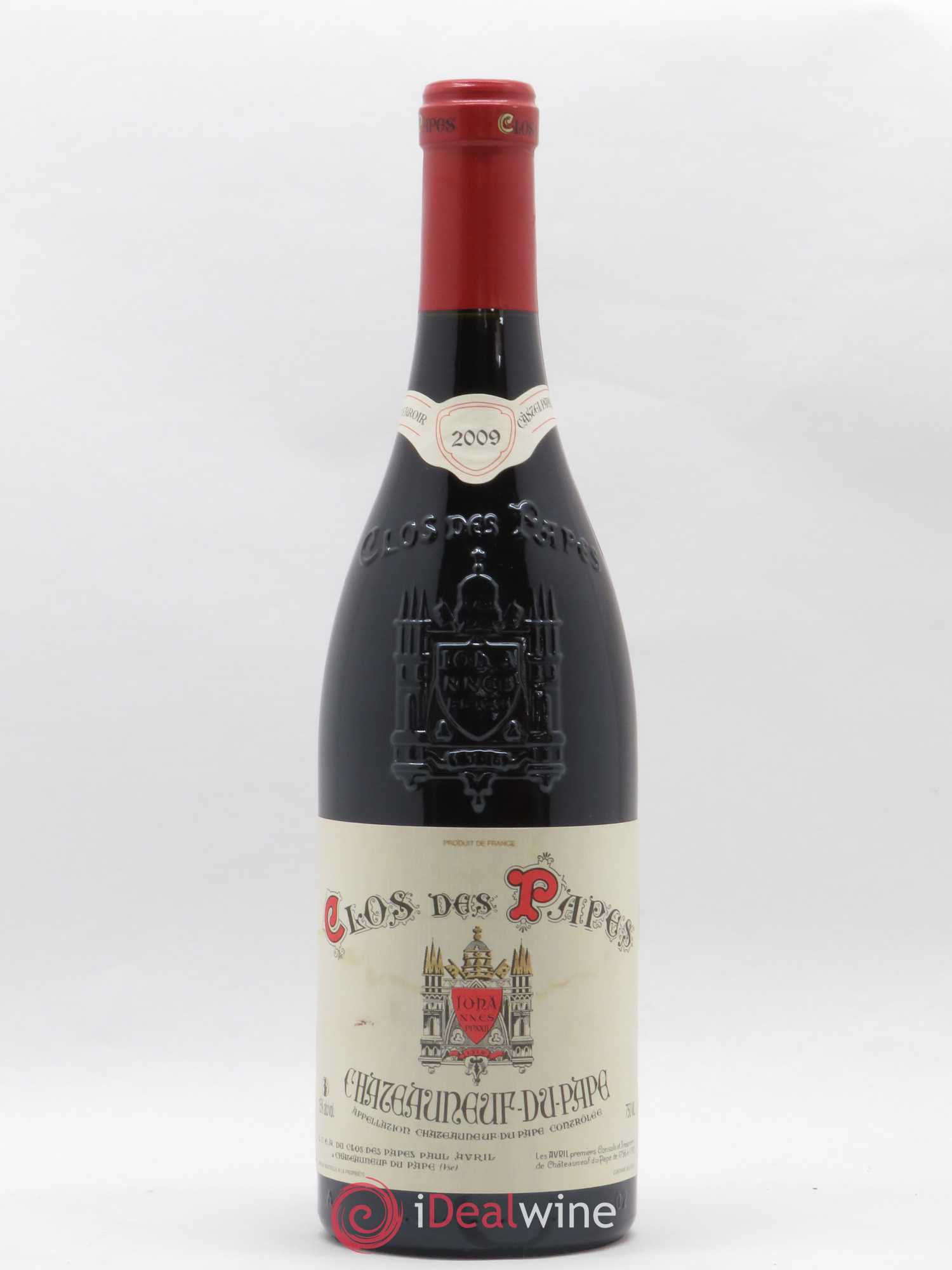 Châteauneuf-du-Pape Clos des Papes - Paul Avril 2009 - Lot de 1 bouteille - 0