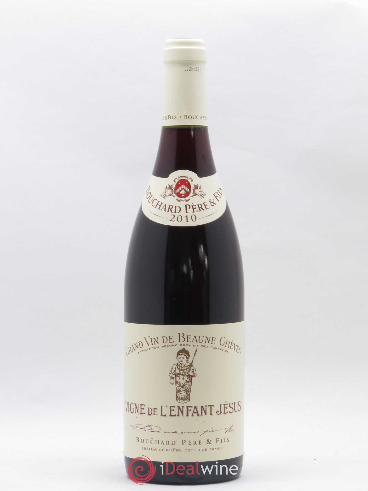 Beaune 1er Cru Grèves - Vigne de l'Enfant Jésus Bouchard Père & Fils 2010 - Lot de 1 bouteille - 0