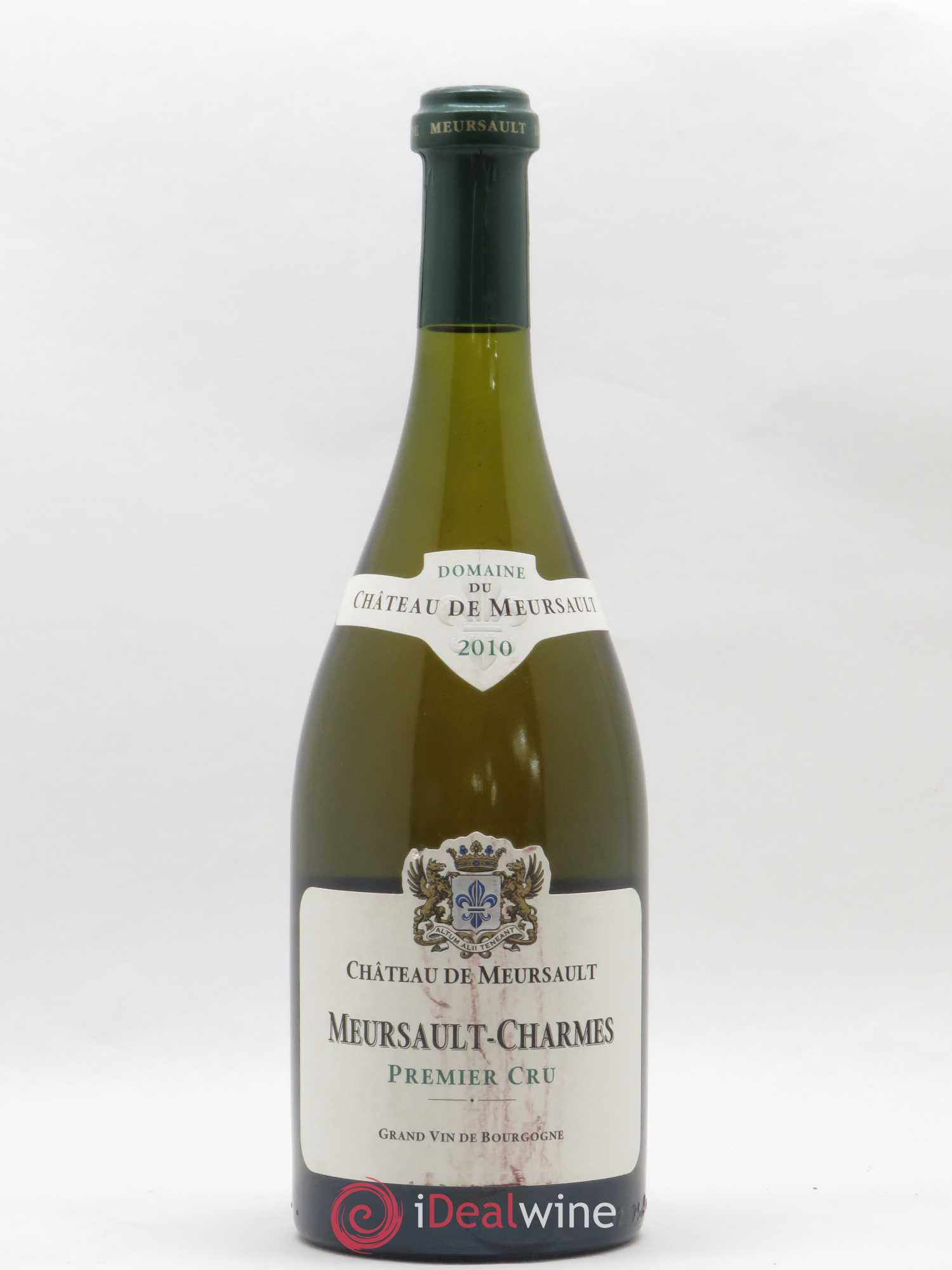 Meursault 1er Cru Les Charmes Château de Meursault 2010 - Lot de 1 bouteille - 0