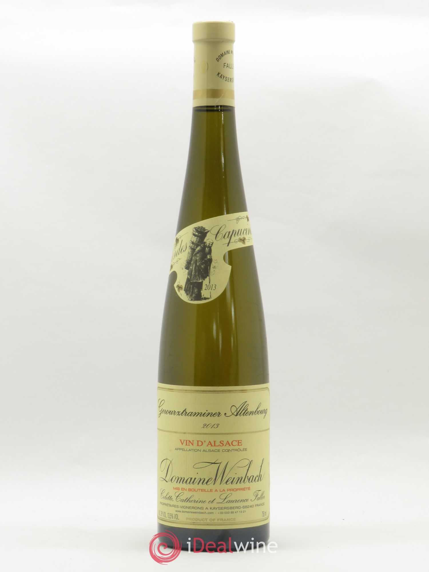 Alsace Gewurztraminer Altenbourg Weinbach (Domaine) 2013 - Lot de 1 bouteille - 0