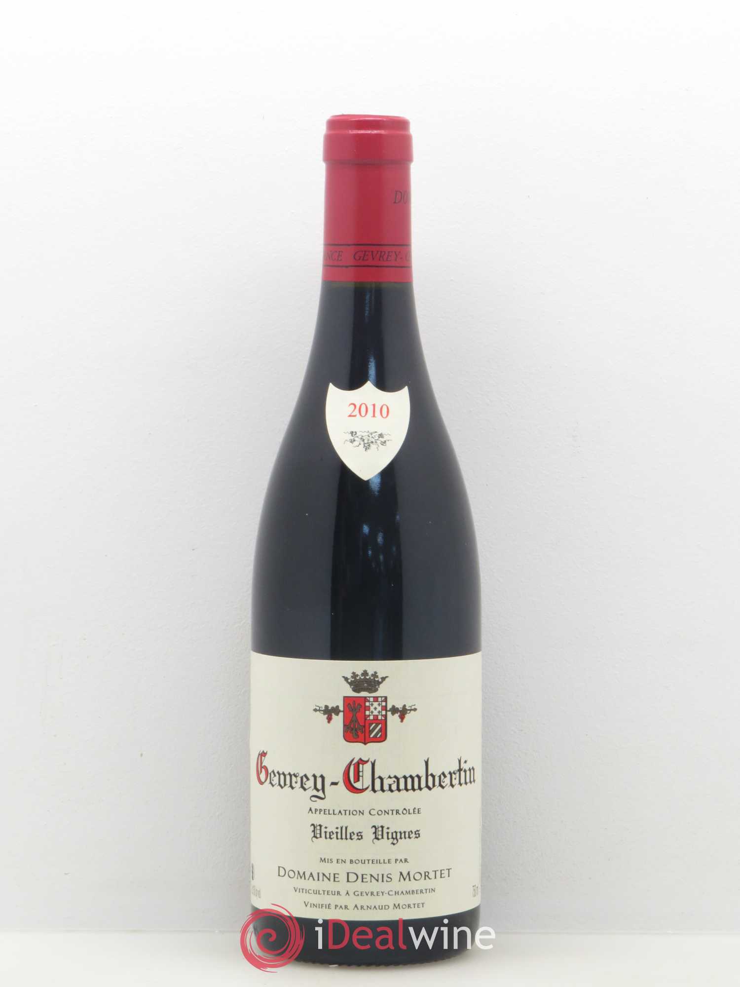 Gevrey-Chambertin Vieilles vignes Denis Mortet (Domaine) 2010 - Lot de 1 bouteille - 0