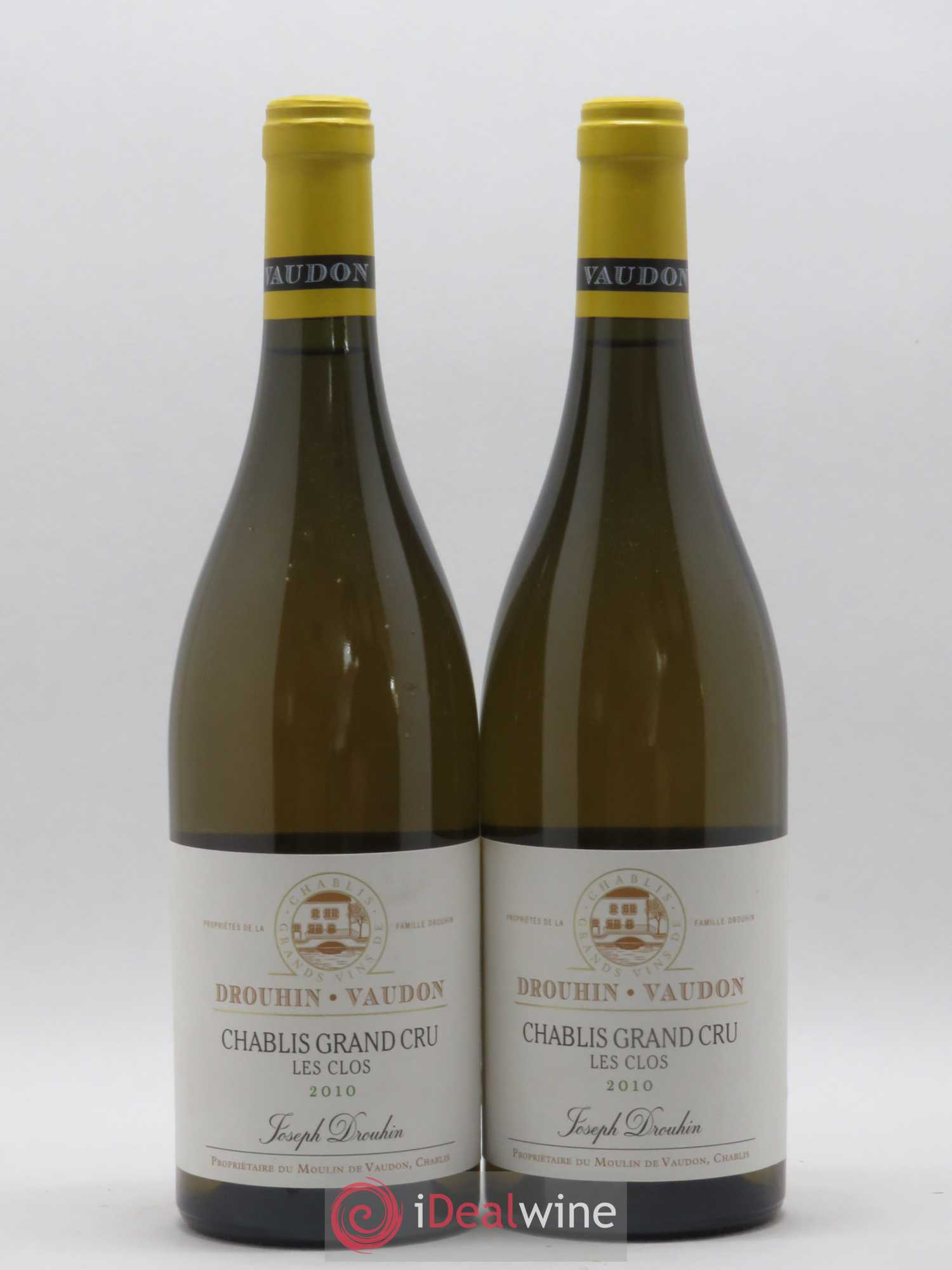 Chablis Grand Cru Les Clos Drouhin-Vaudon Joseph Drouhin 2010 - Posten von 2 Flaschen - 0