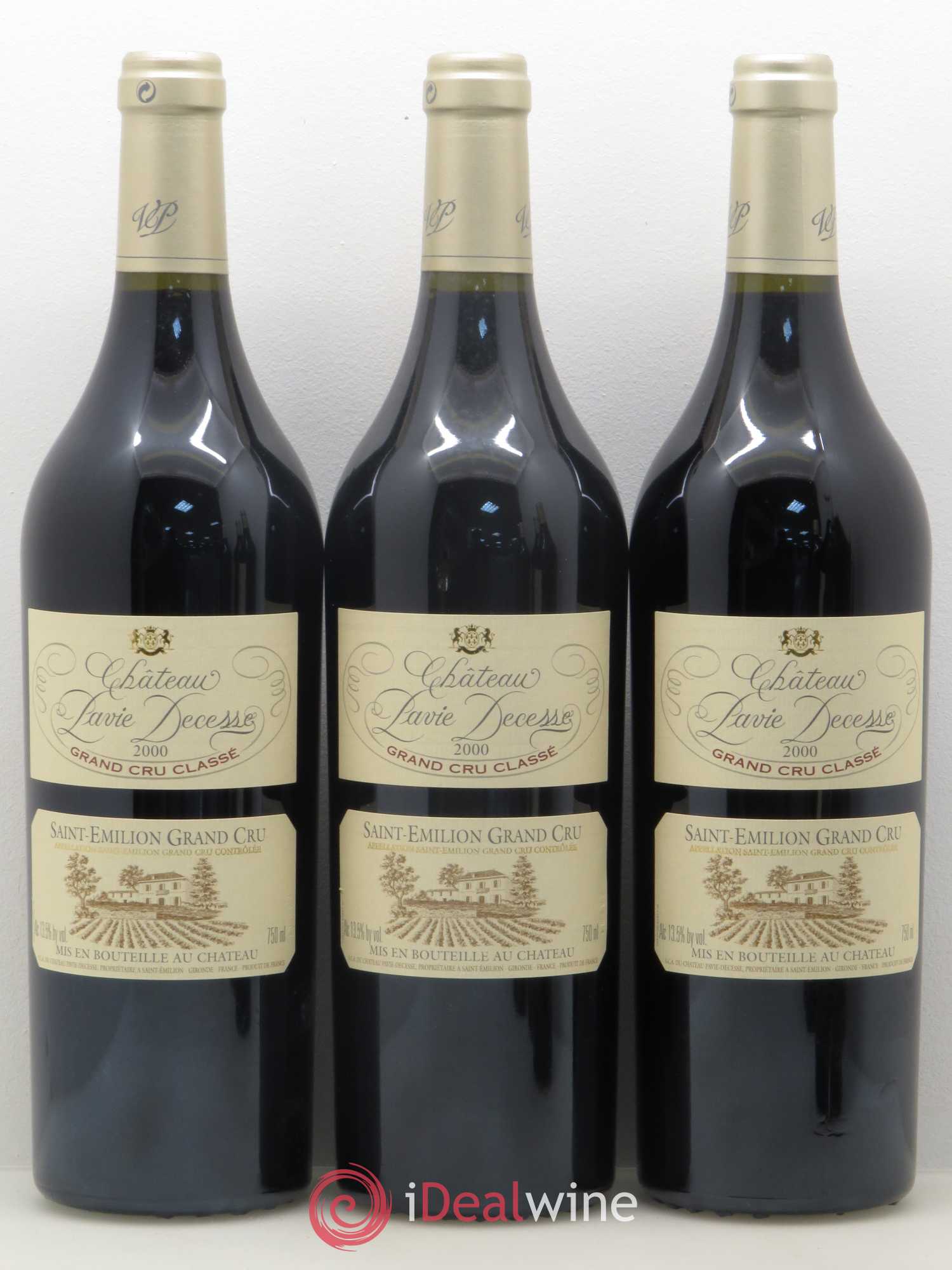 Château Pavie Decesse Grand Cru Classé 2000 - Lot de 6 bouteilles - 1