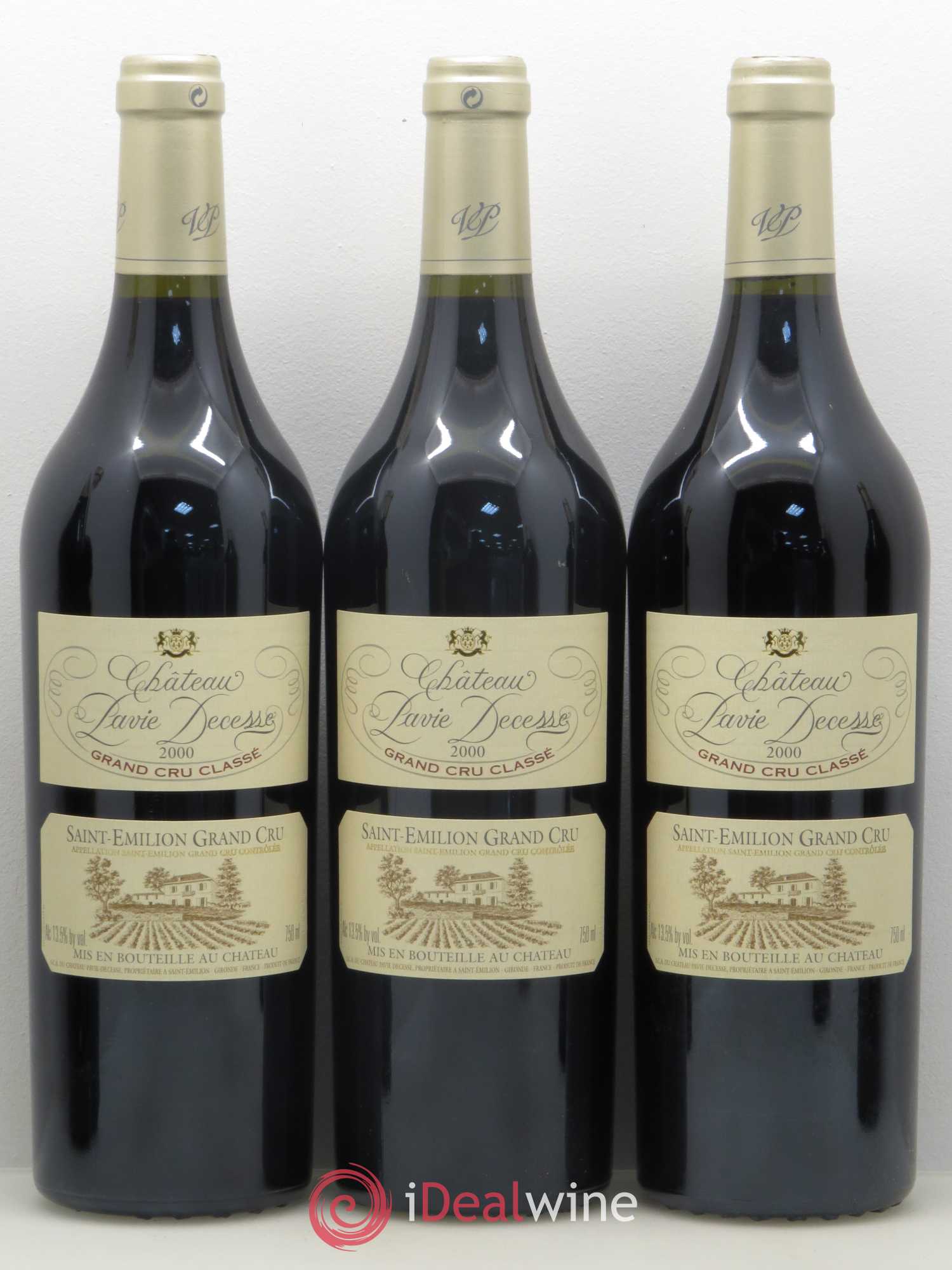 Château Pavie Decesse Grand Cru Classé 2000 - Lot de 6 bouteilles - 2