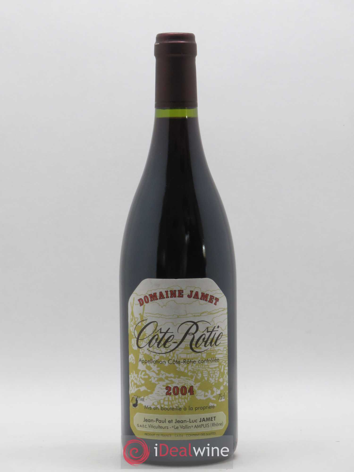 Côte-Rôtie Jamet (Domaine) 2004 - Lot de 1 bouteille - 0