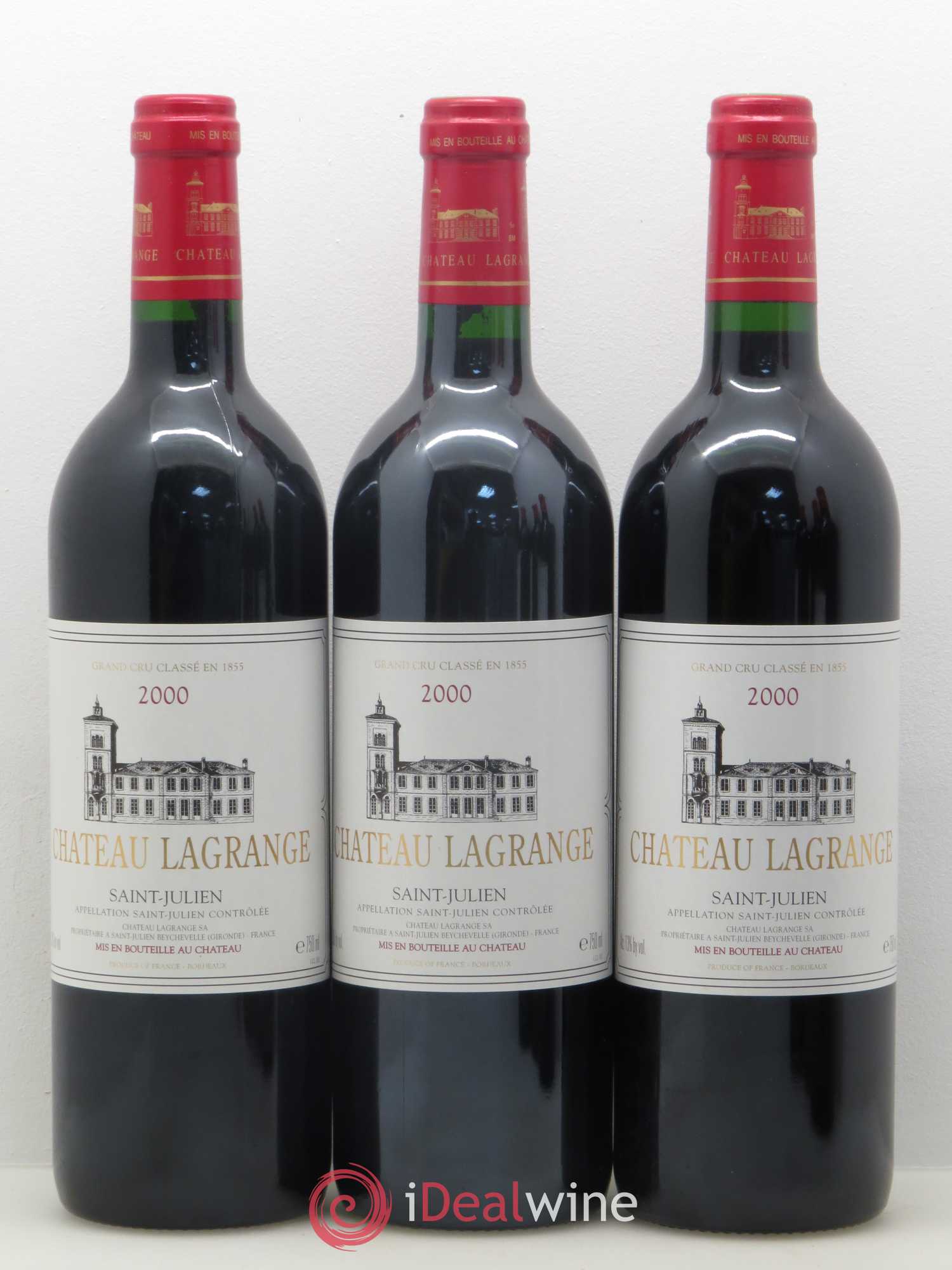 Château Lagrange 3ème Grand Cru Classé 2000 - Lot de 6 bouteilles - 1