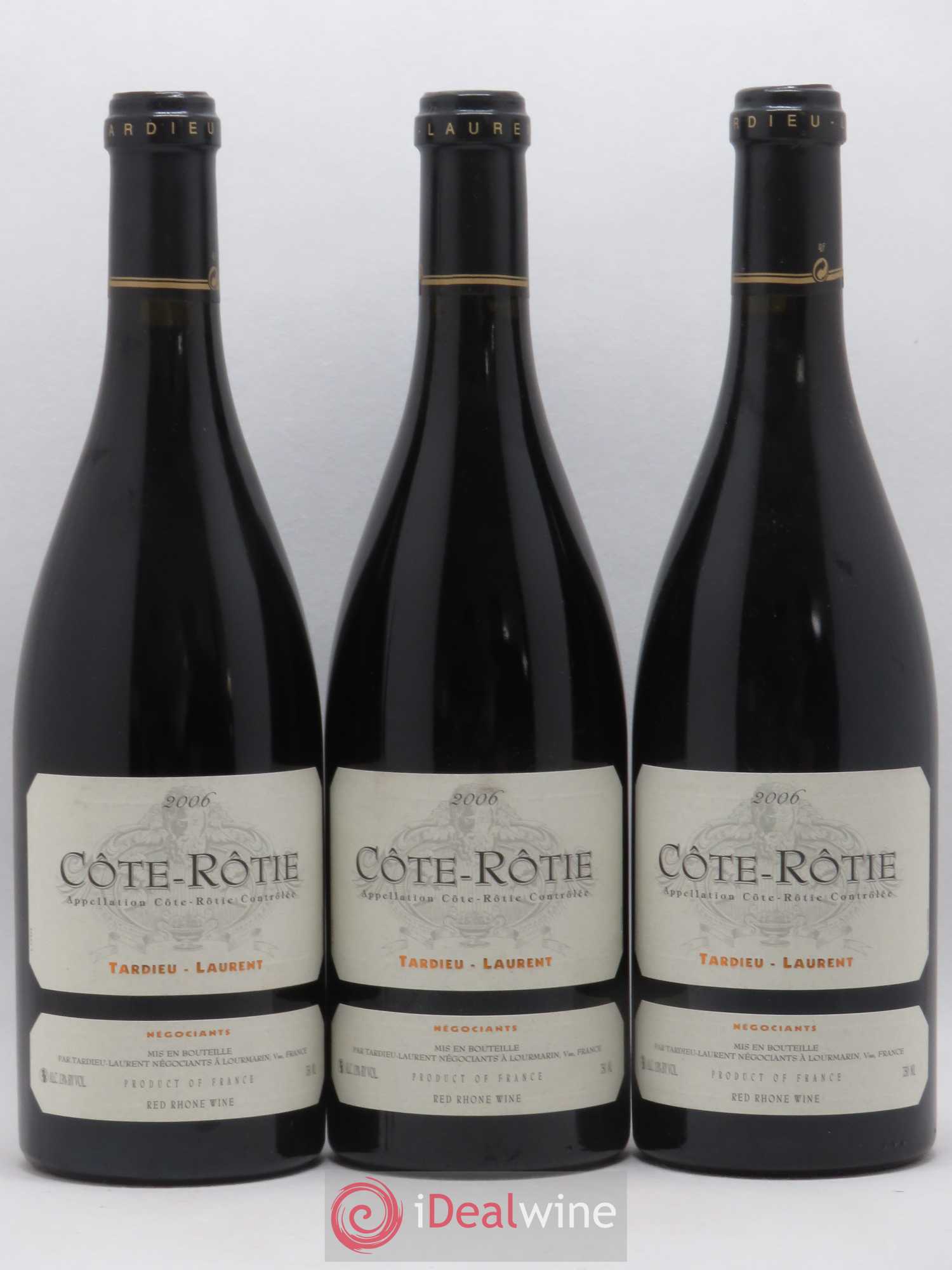 Côte-Rôtie Maison Tardieu-Laurent 2006 - Lot de 3 bouteilles - 0