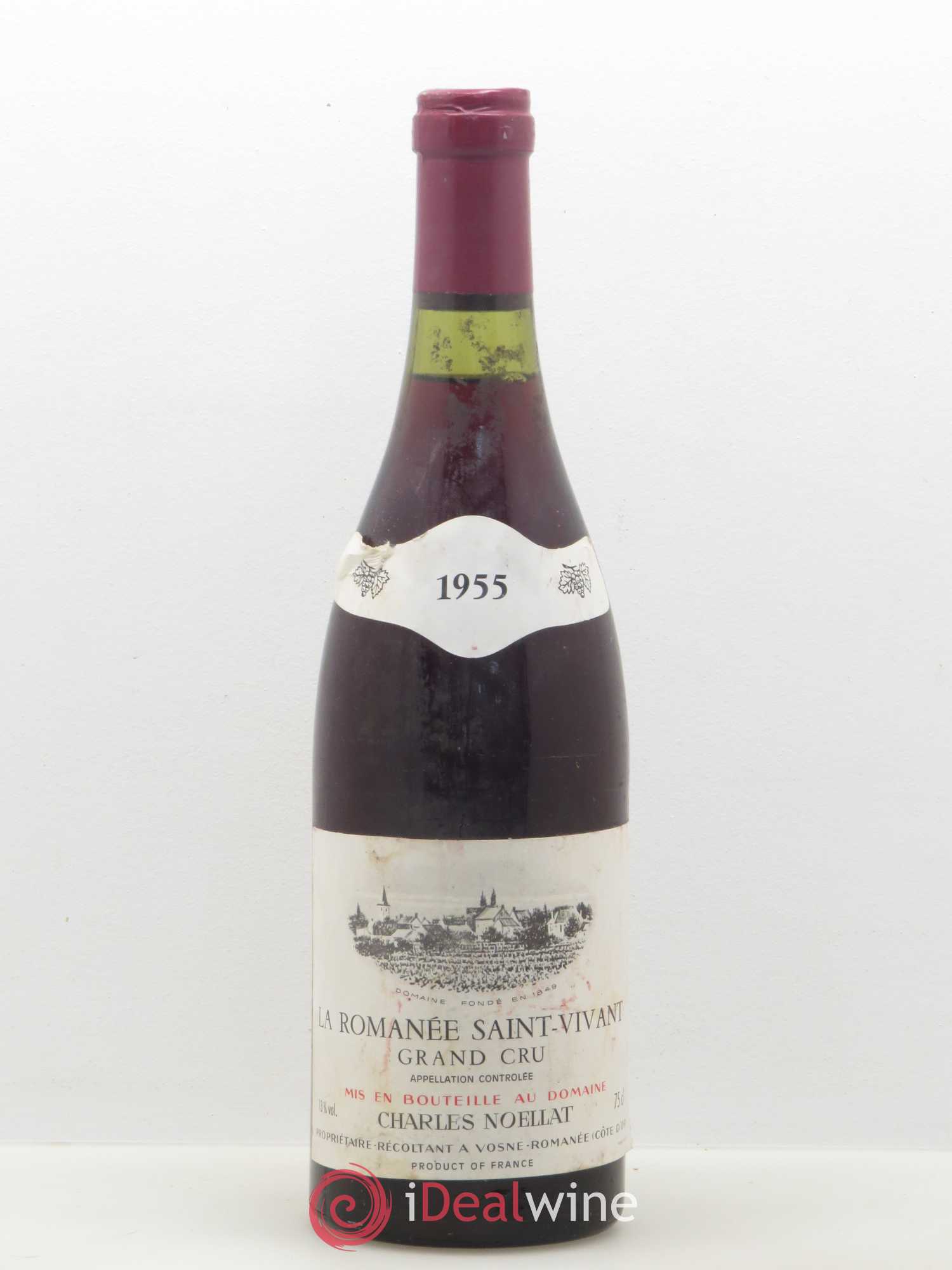 Romanée-Saint-Vivant Grand Cru Charles Noëllat 1955 - Lot de 1 bouteille - 0
