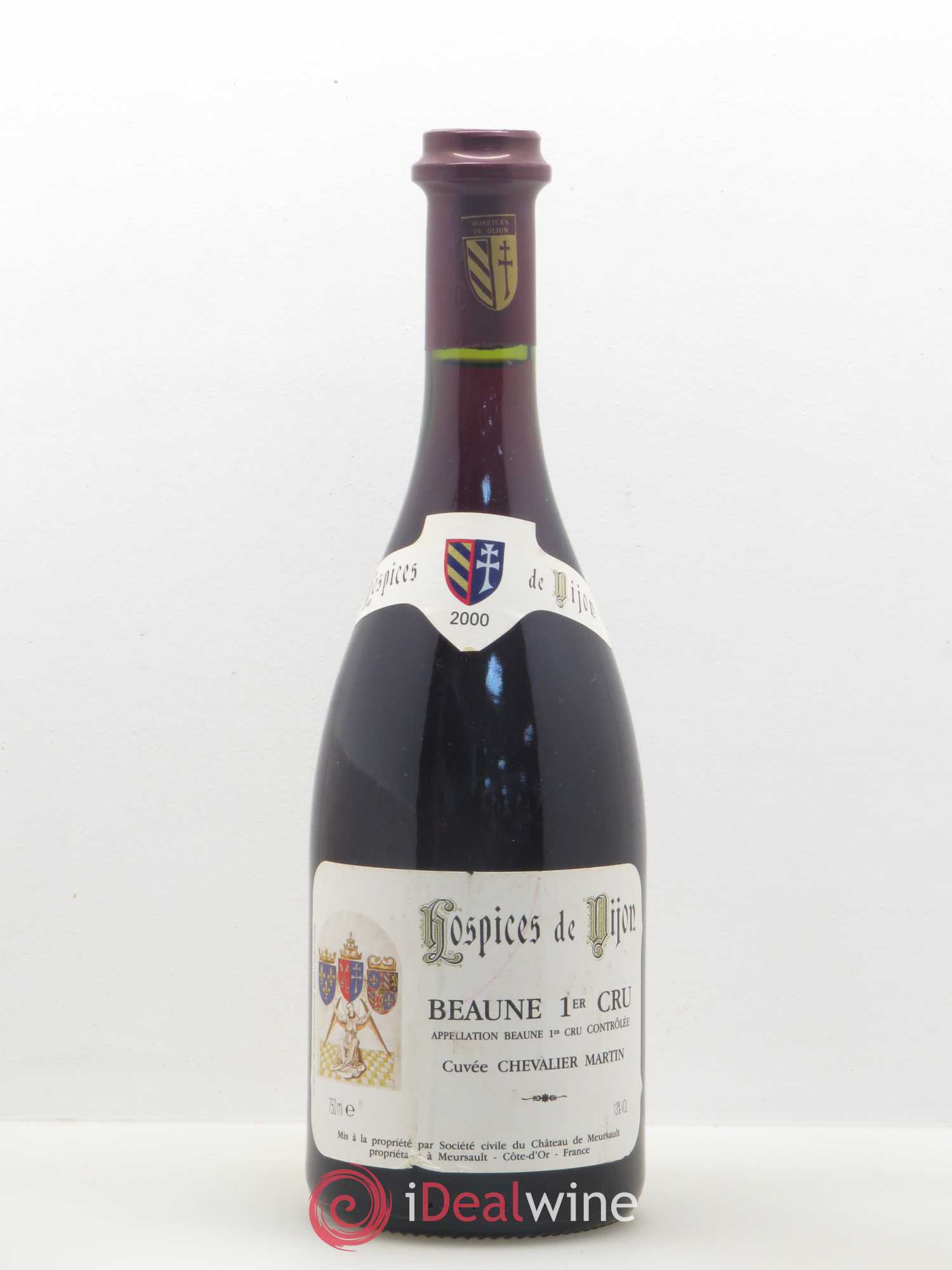 Beaune 1er Cru Hospices de Dijon Cuvee Chevalier Martin 2000 - Posten von 1 Flasche - 0