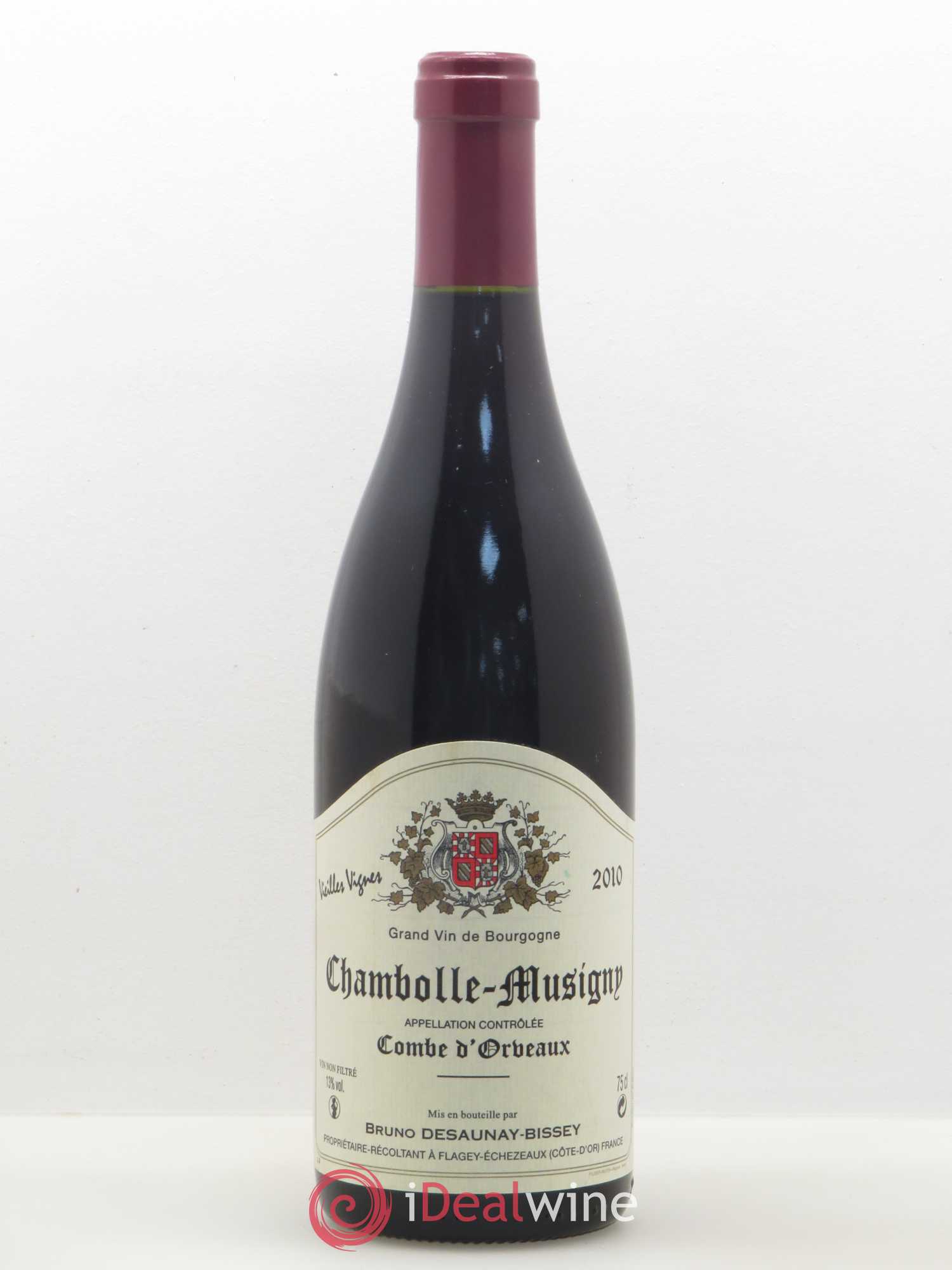 Chambolle-Musigny 1er Cru Combe d'Orveau Vieilles Vignes Desaunay Bissey 2010 - Posten von 1 Flasche - 0