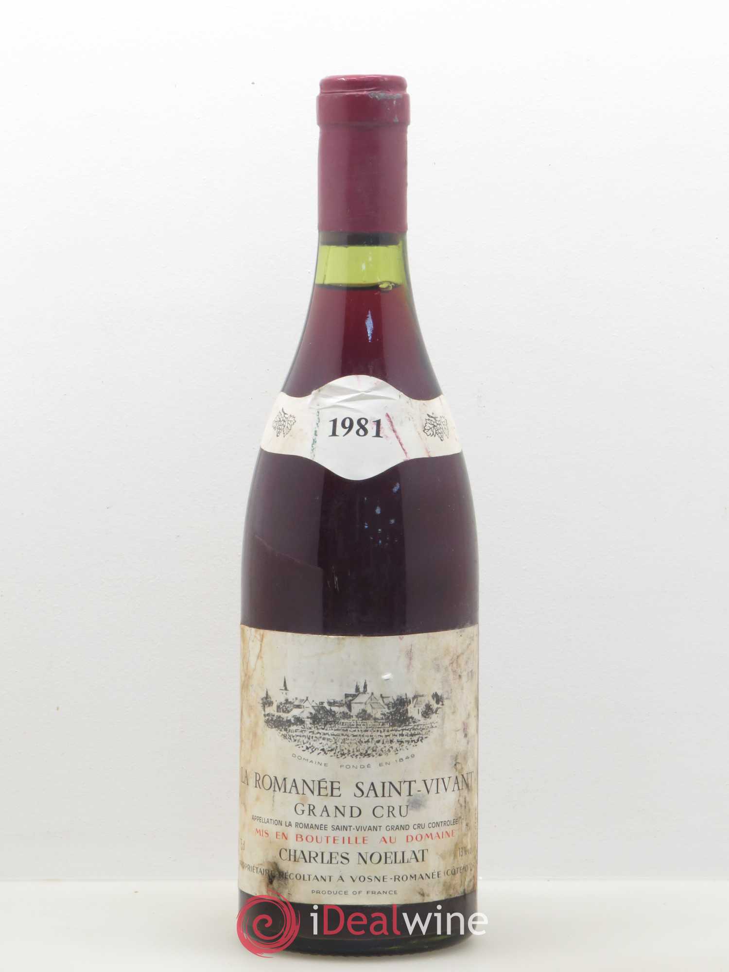 Romanée-Saint-Vivant Grand Cru Charles Noëllat 1981 - Lot de 1 bouteille - 0