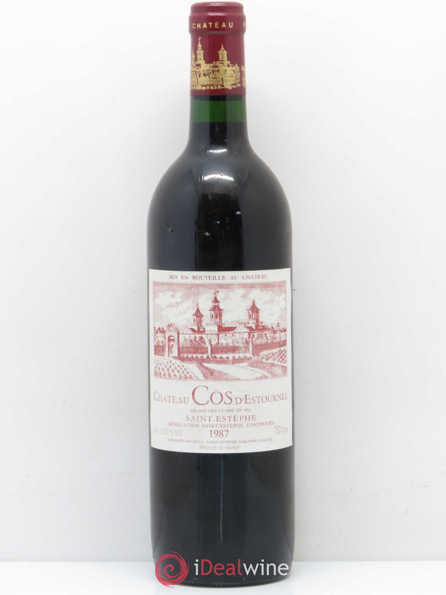 Cos d'Estournel 2ème Grand Cru Classé (sans prix de réserve) 1987 - Lot de 1 bouteille - 0