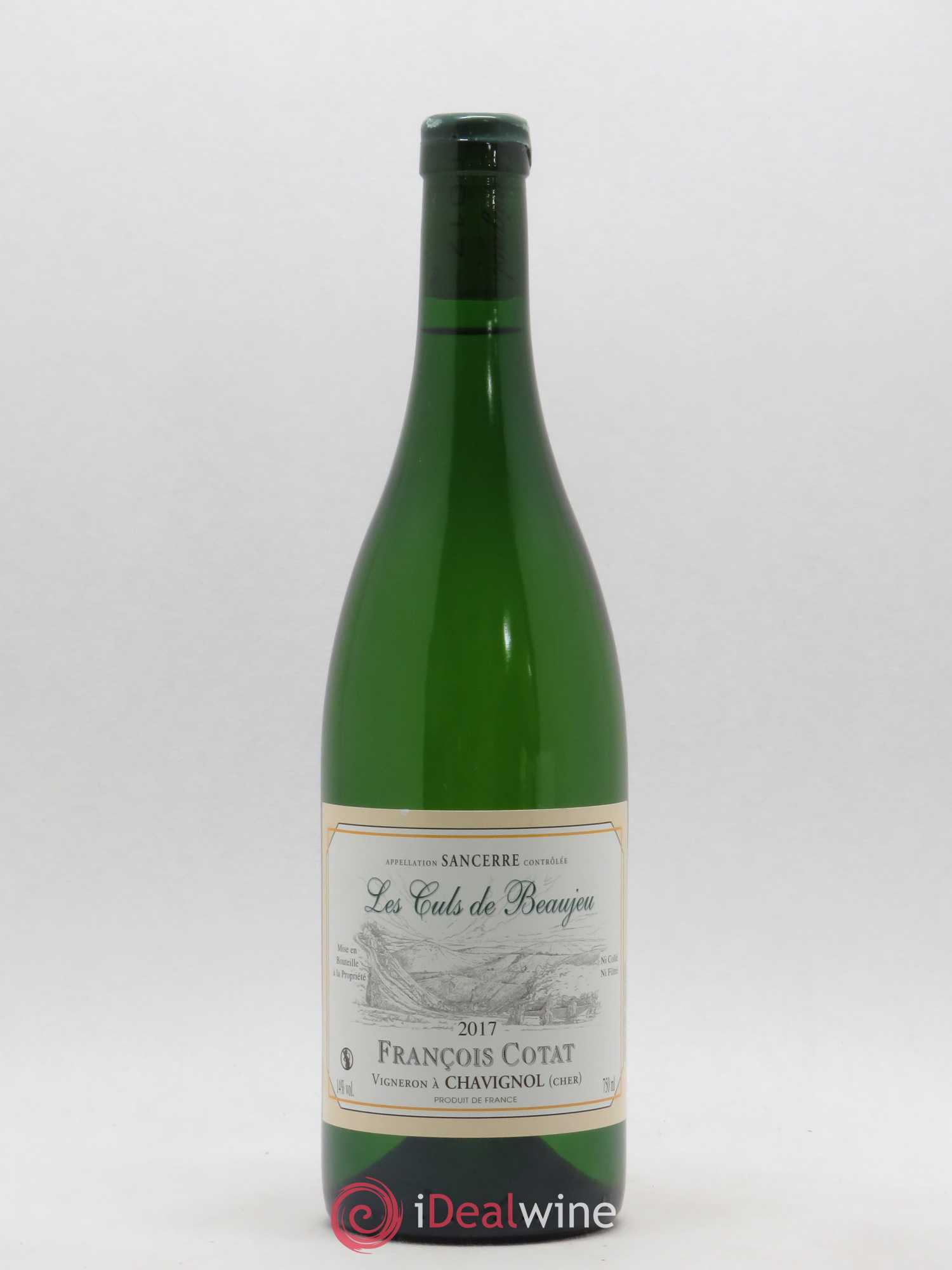 Sancerre Les Culs de Beaujeu François Cotat 2017 - Lot de 1 bouteille - 0