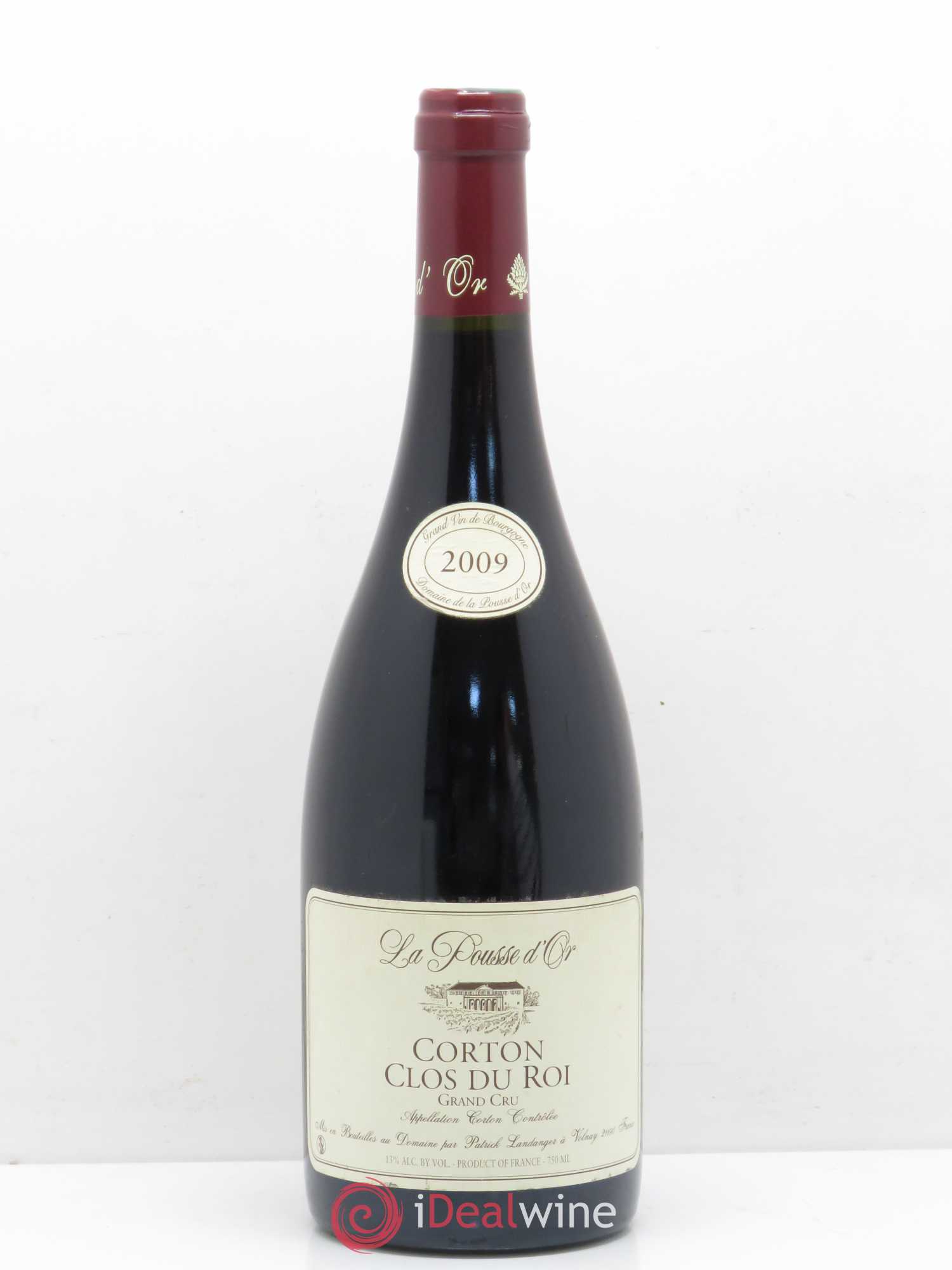 Corton Grand Cru Clos du Roi La Pousse d'Or (Domaine de) 2009 - Lot de 1 bouteille - 0