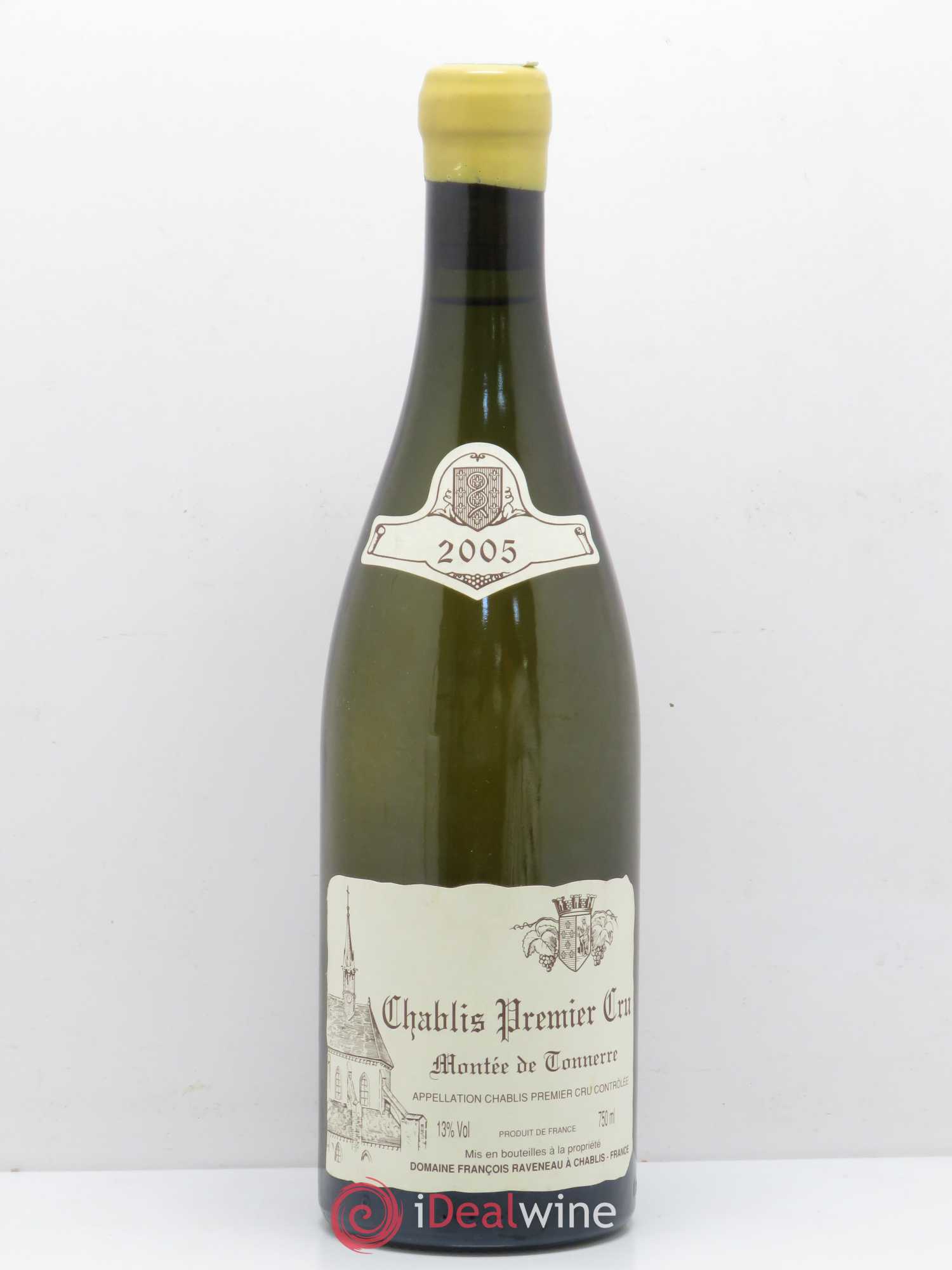 Chablis 1er Cru Montée de Tonnerre Raveneau (Domaine) 2005 - Lot de 1 bouteille - 0