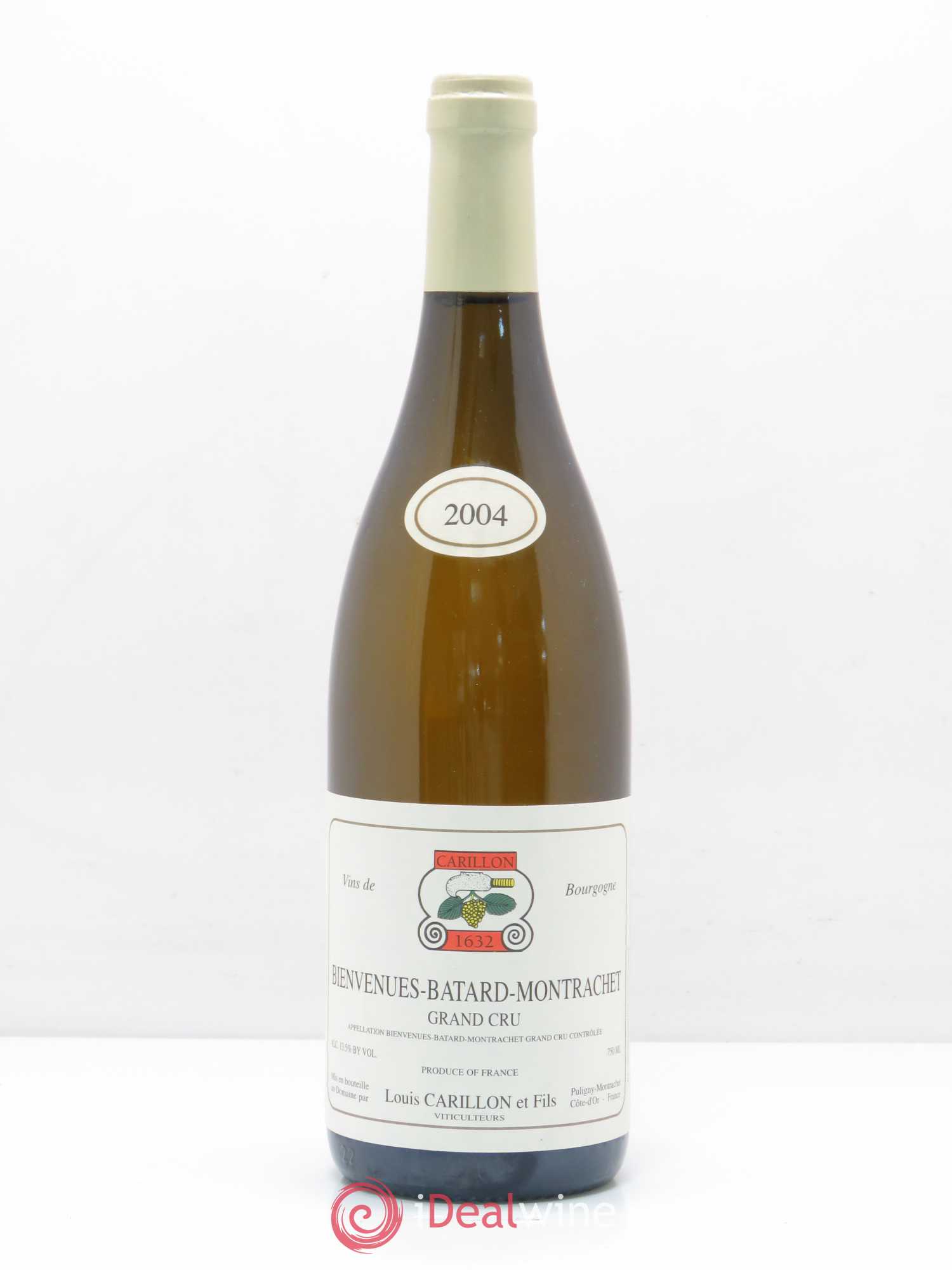 Bienvenues-Bâtard-Montrachet Grand Cru Louis Carillon & Fils 2004 - Lot de 1 bouteille - 0