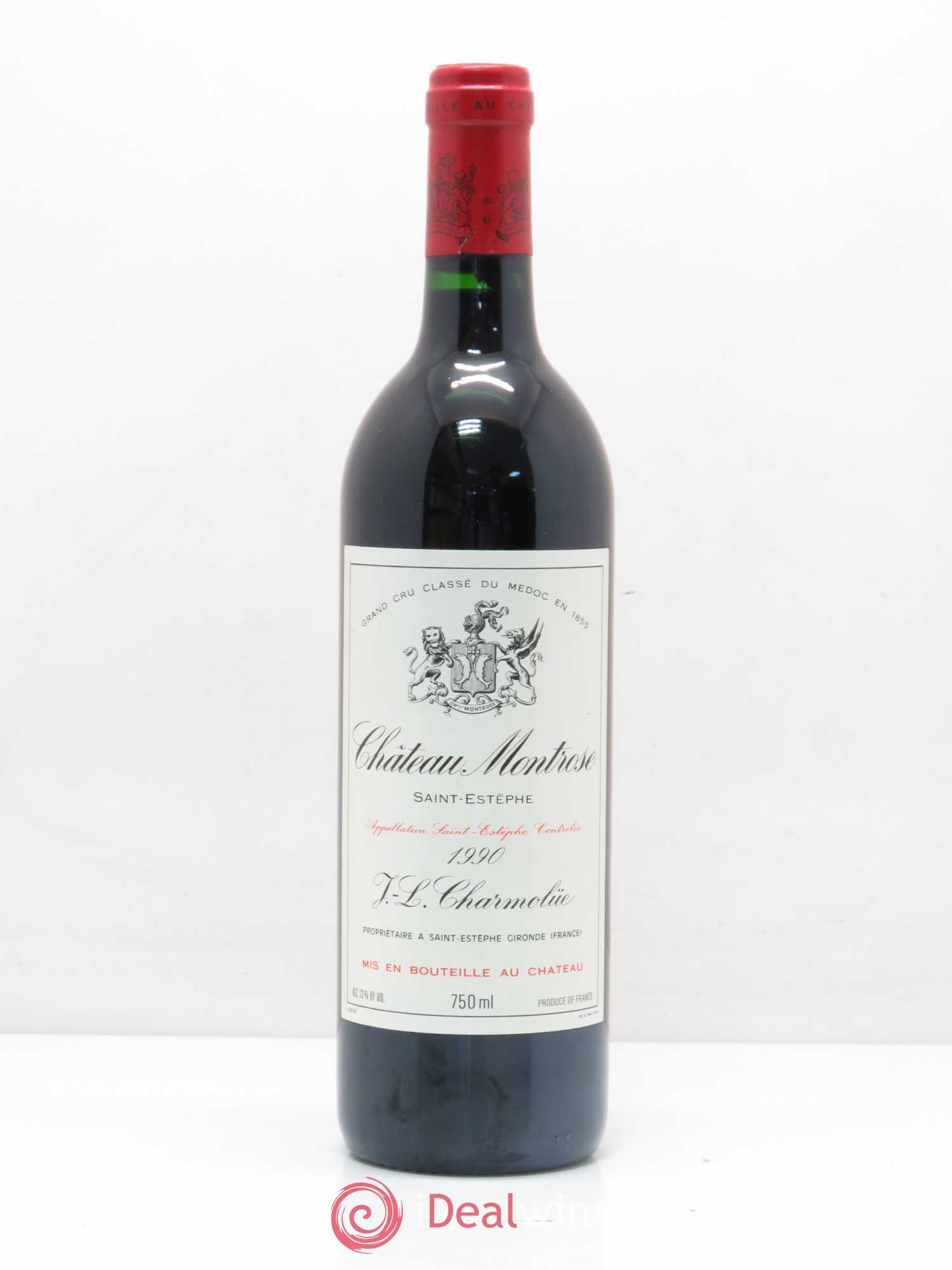 Château Montrose 2ème Grand Cru Classé 1990 - Lot de 1 bouteille - 0