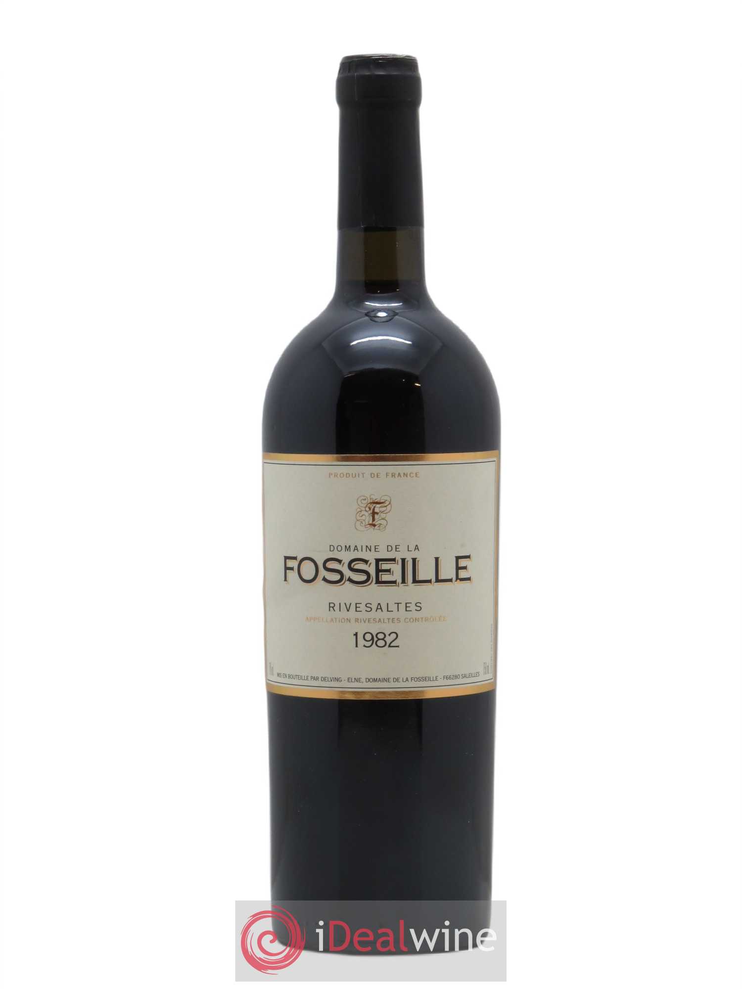 Rivesaltes La Fosseille (Domaine) 1982 - Posten von 1 Flasche - 0