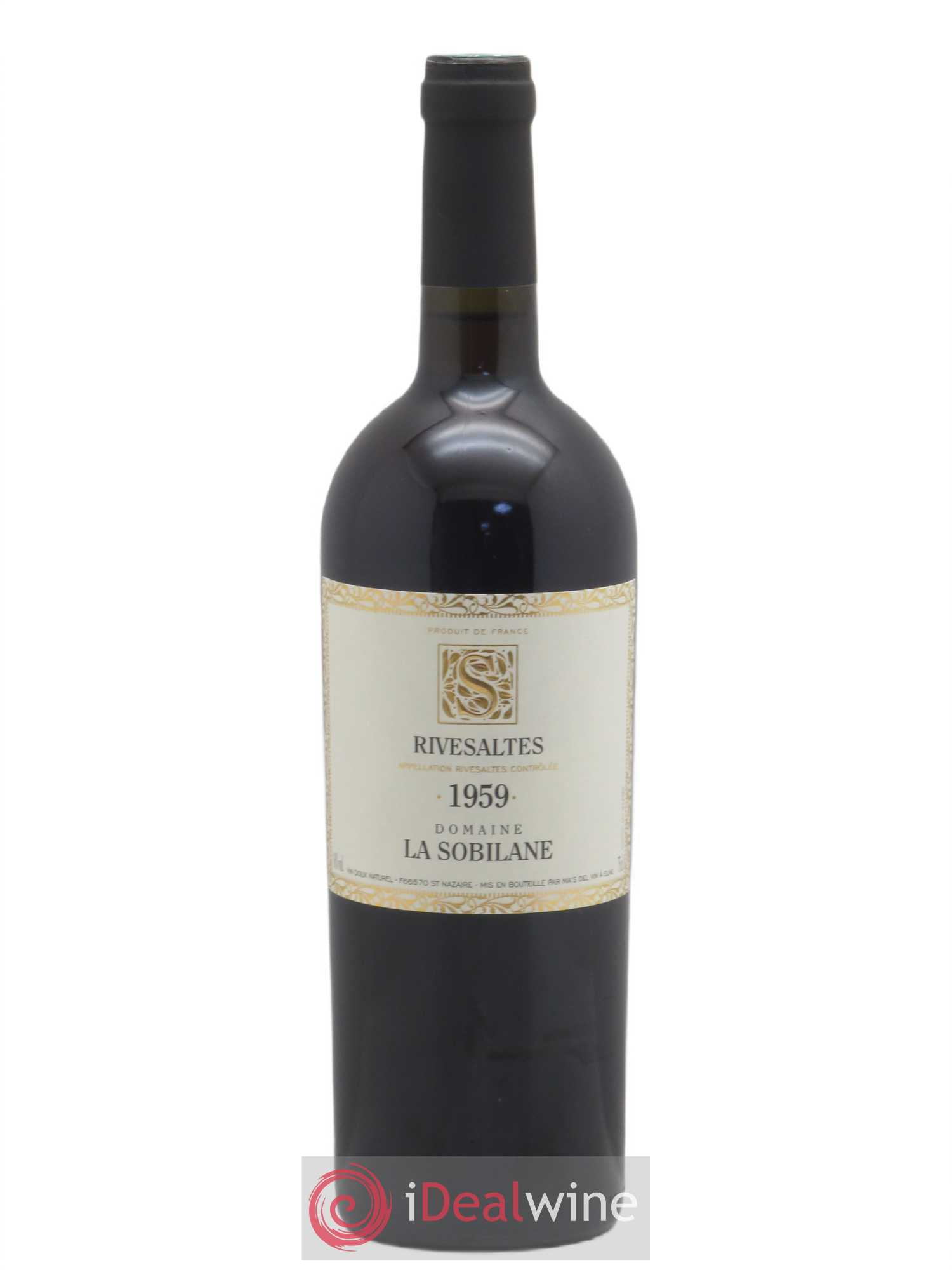 Rivesaltes La Sobilane (Domaine) 1959 - Lot of 1 bottle - 0