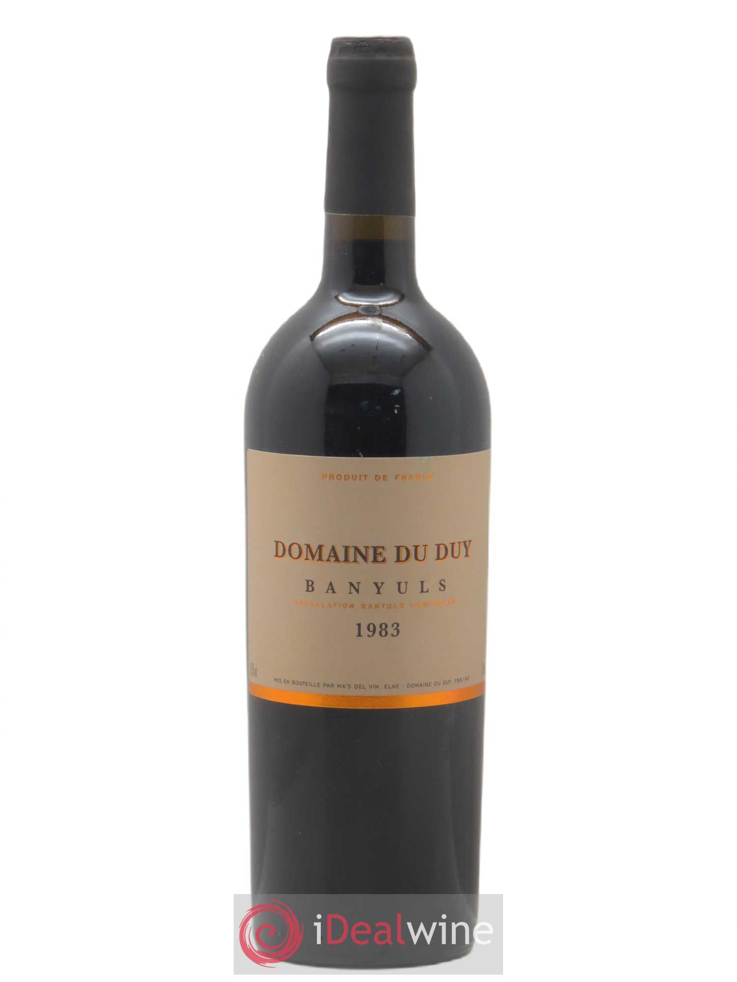 Banyuls Duy (Domaine du) 1983 - Lot de 1 bouteille - 0