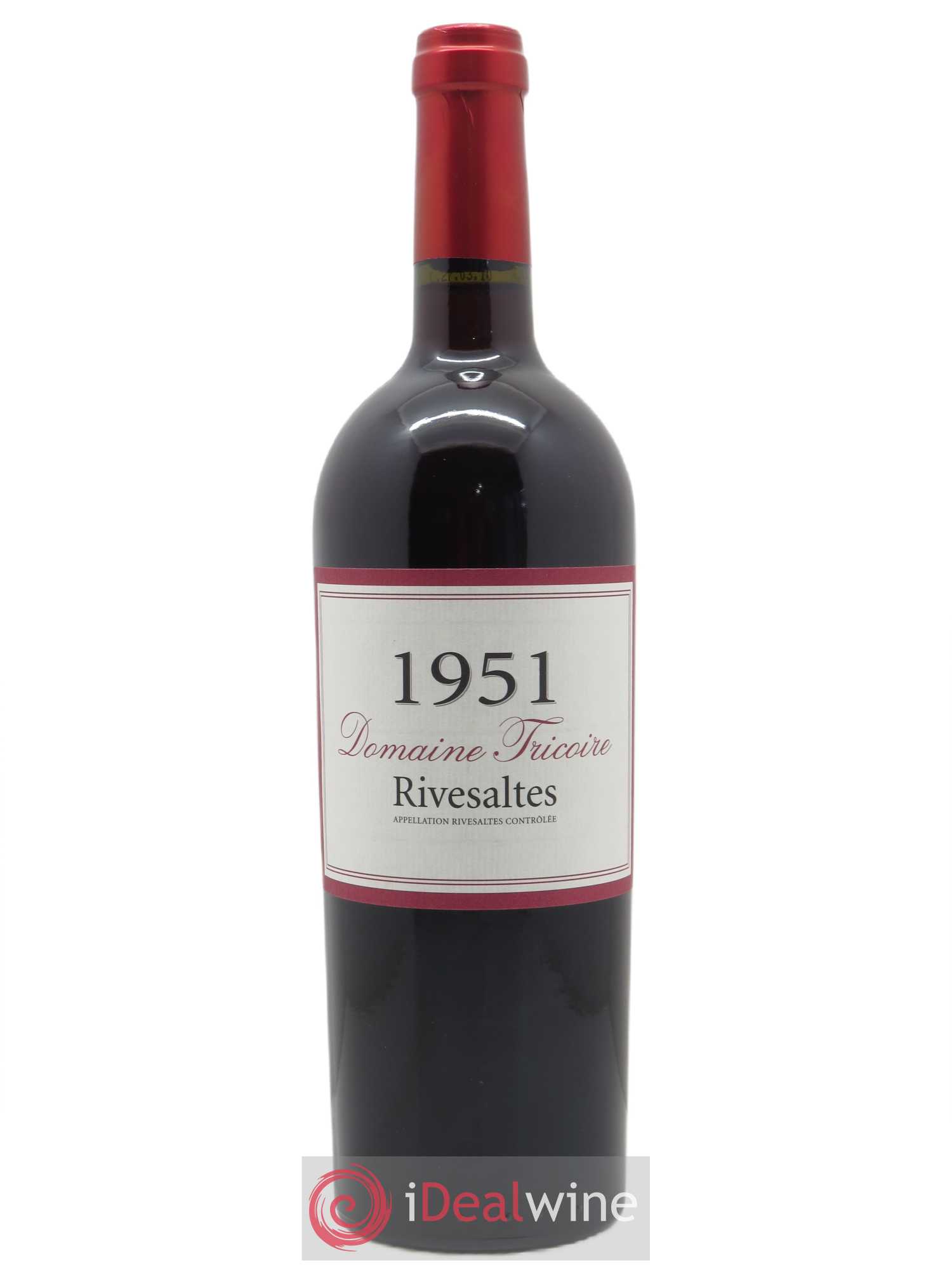 Rivesaltes Domaine Tricoire 1951 - Posten von 1 Flasche - 0