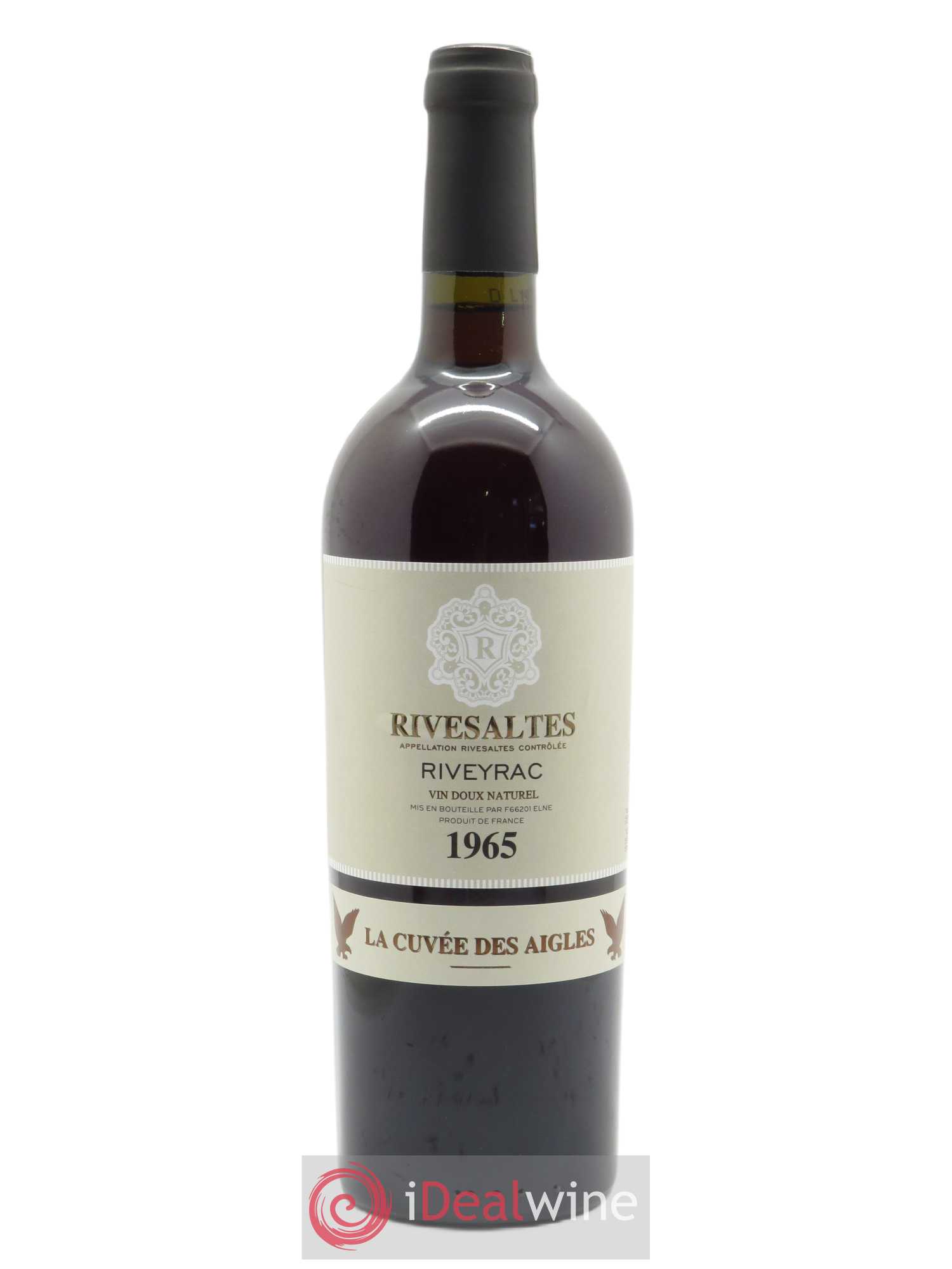 Rivesaltes La Cuvée des Aigles Riveyrac (Domaine) 1965 - Posten von 1 Flasche - 0
