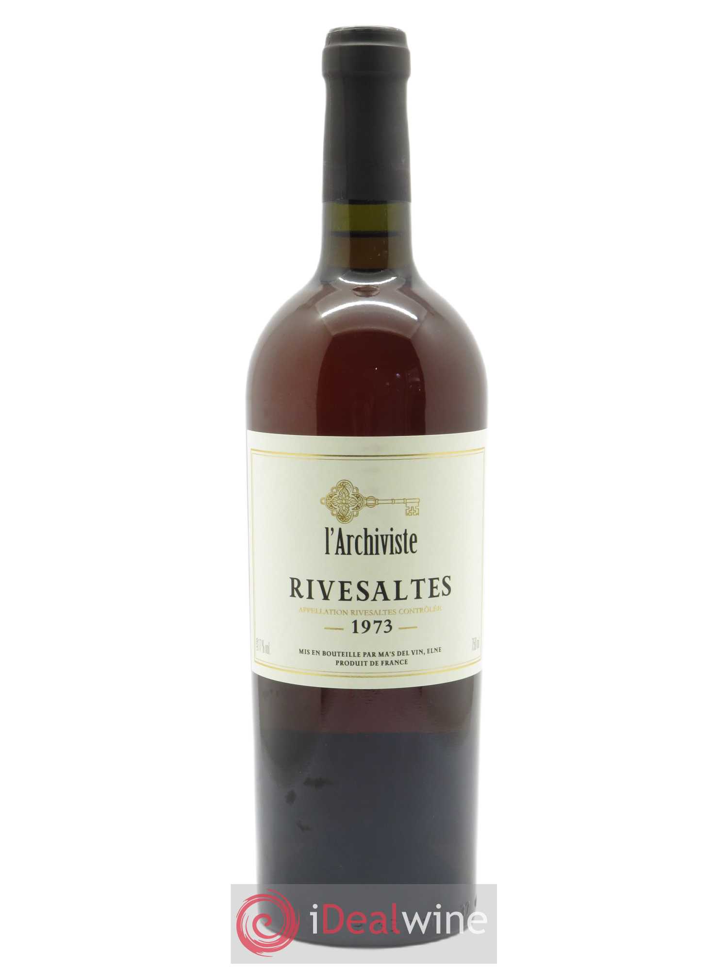 Rivesaltes L'Archiviste 1973 - Posten von 1 Flasche - 0