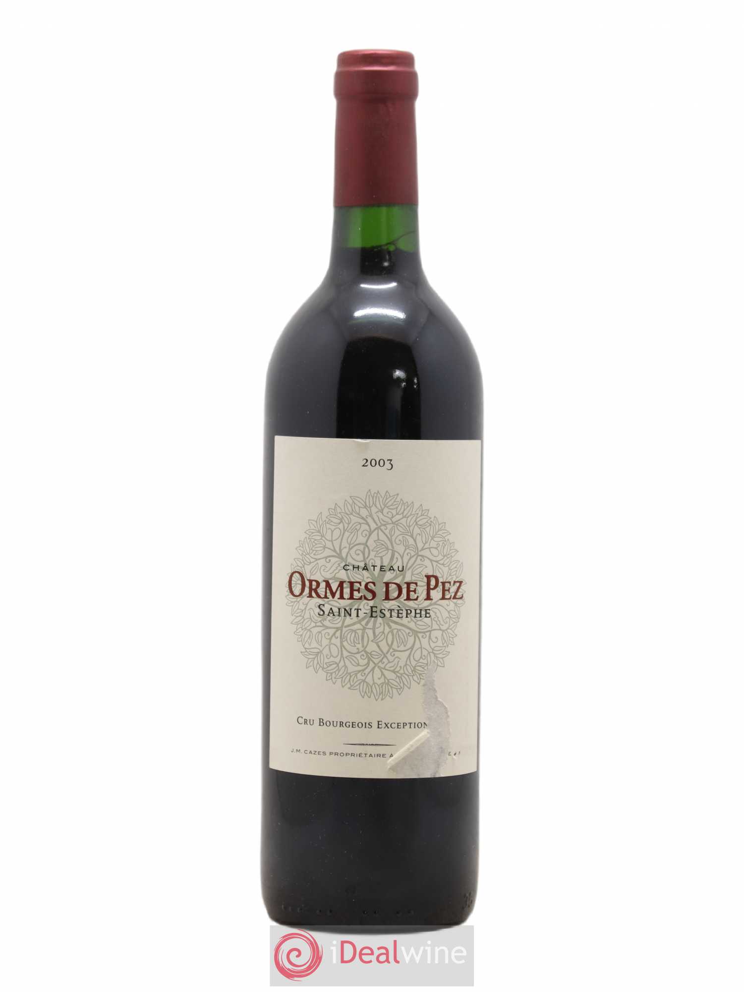 Château les Ormes de Pez 2003 - Lot de 1 bouteille - 0