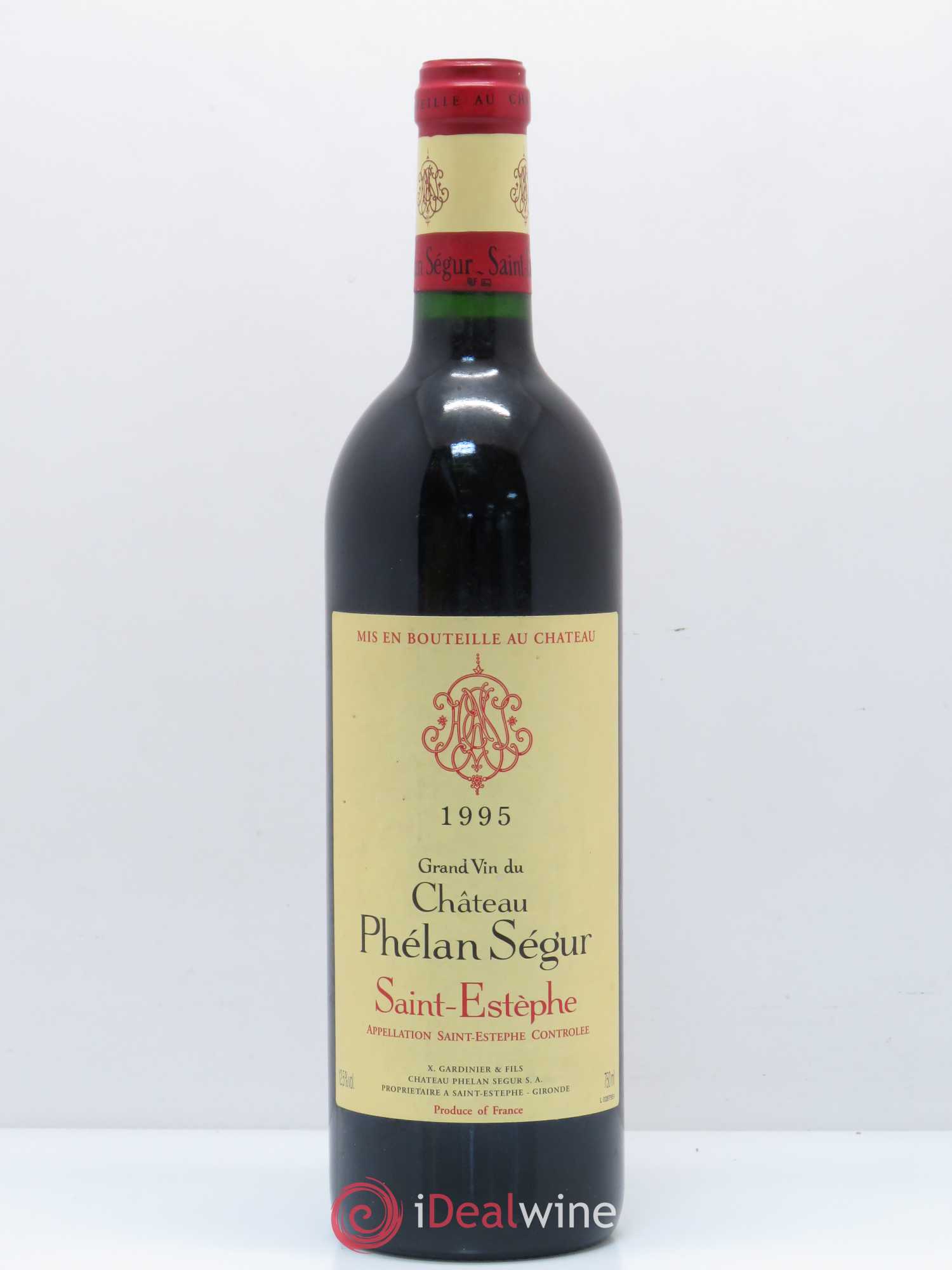 Château Phélan Ségur 1995 - Lot de 1 bouteille - 0