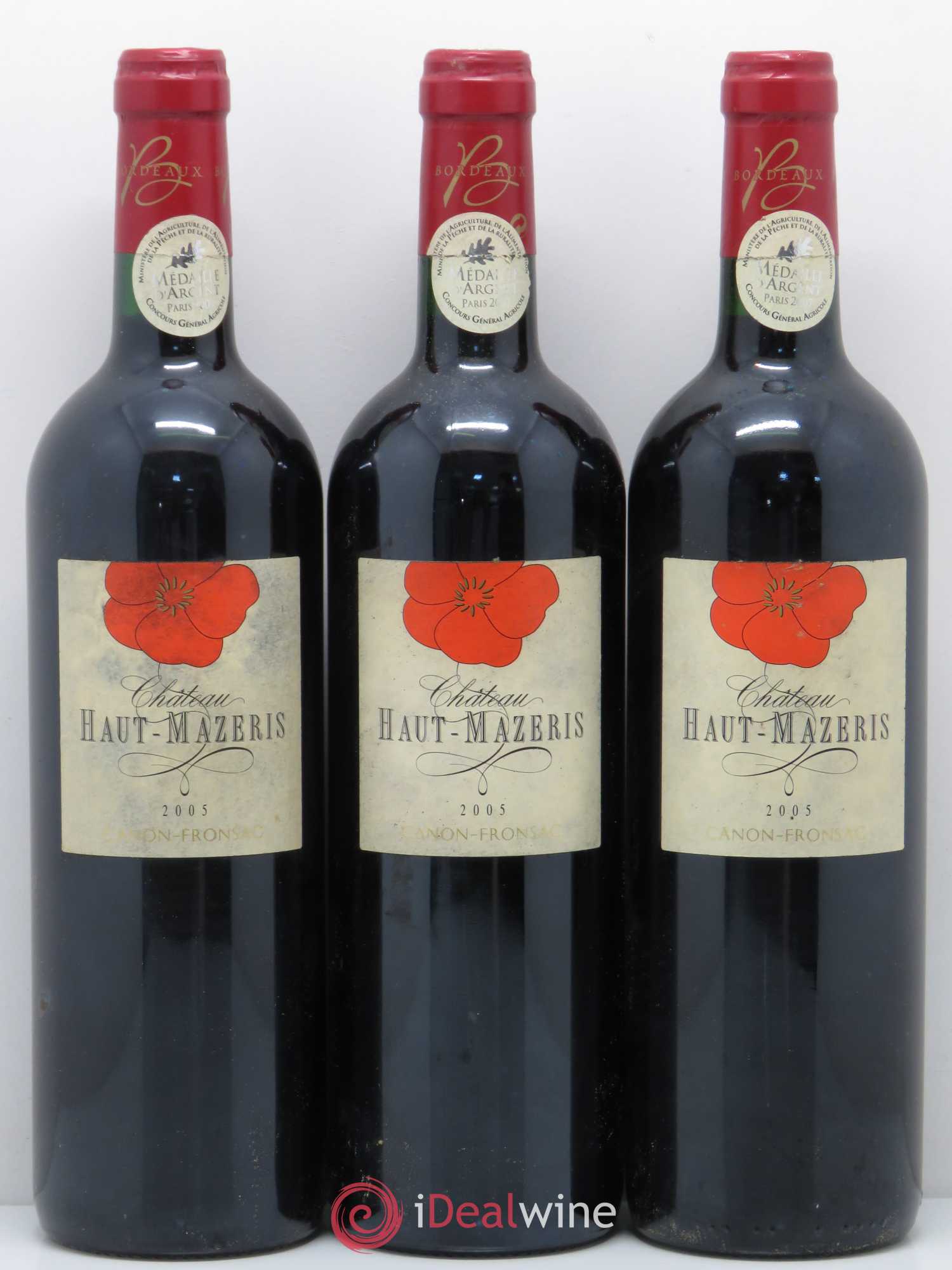 Château Haut Mazeris 2005 - Lot de 6 bouteilles - 2