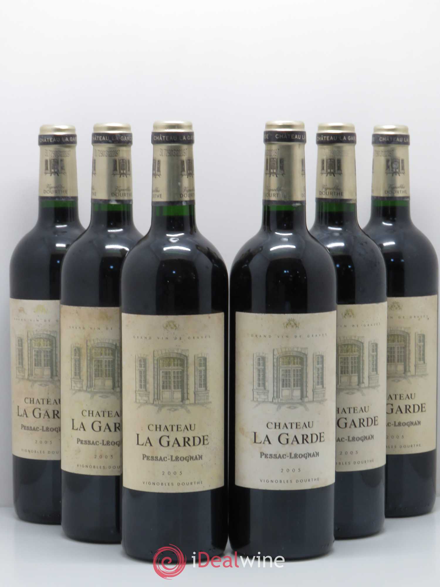 Château la Garde 2005 - Lot de 6 bouteilles - 0