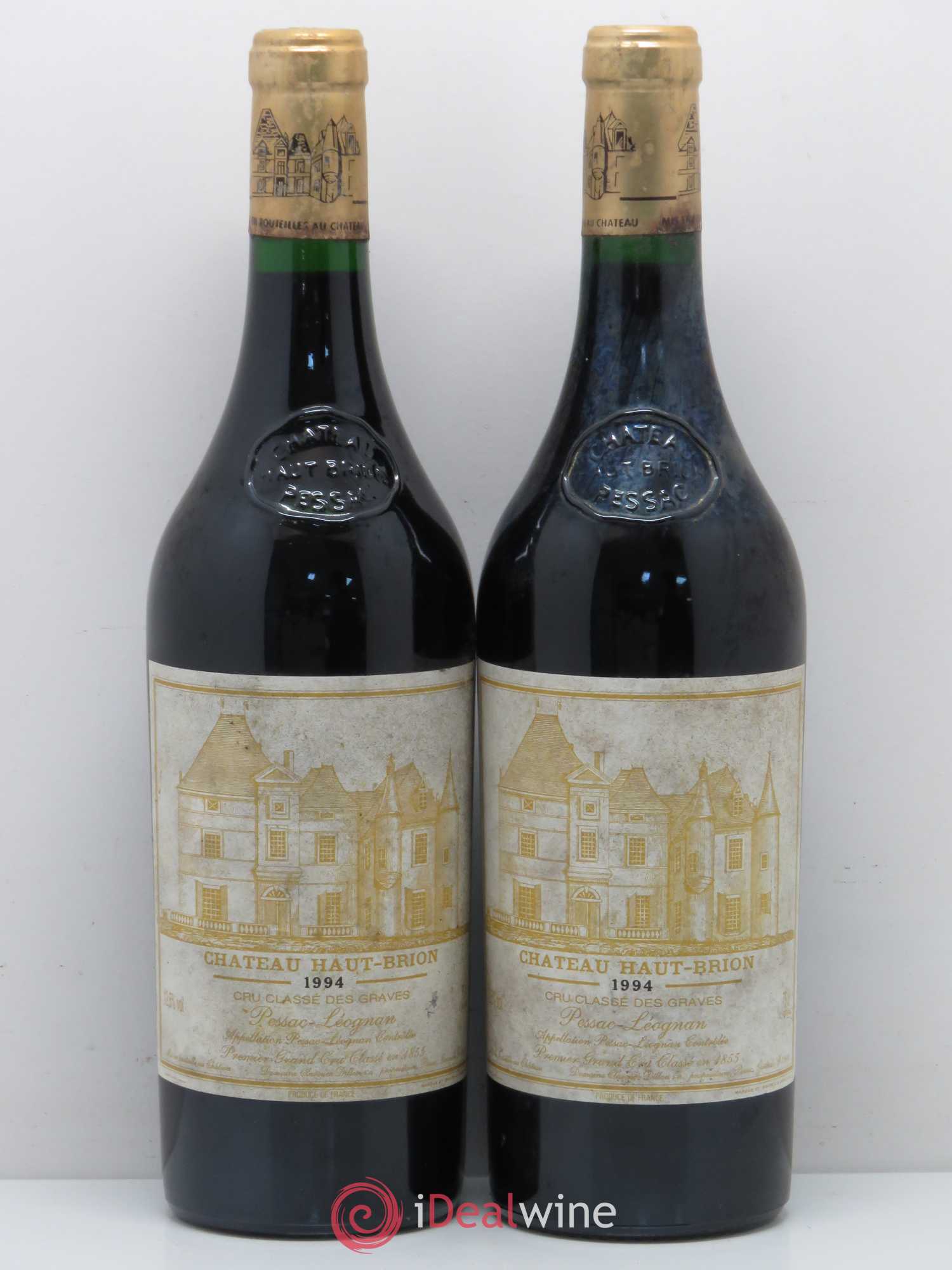 Château Haut Brion 1er Grand Cru Classé 1994 - Lot de 2 bouteilles - 0