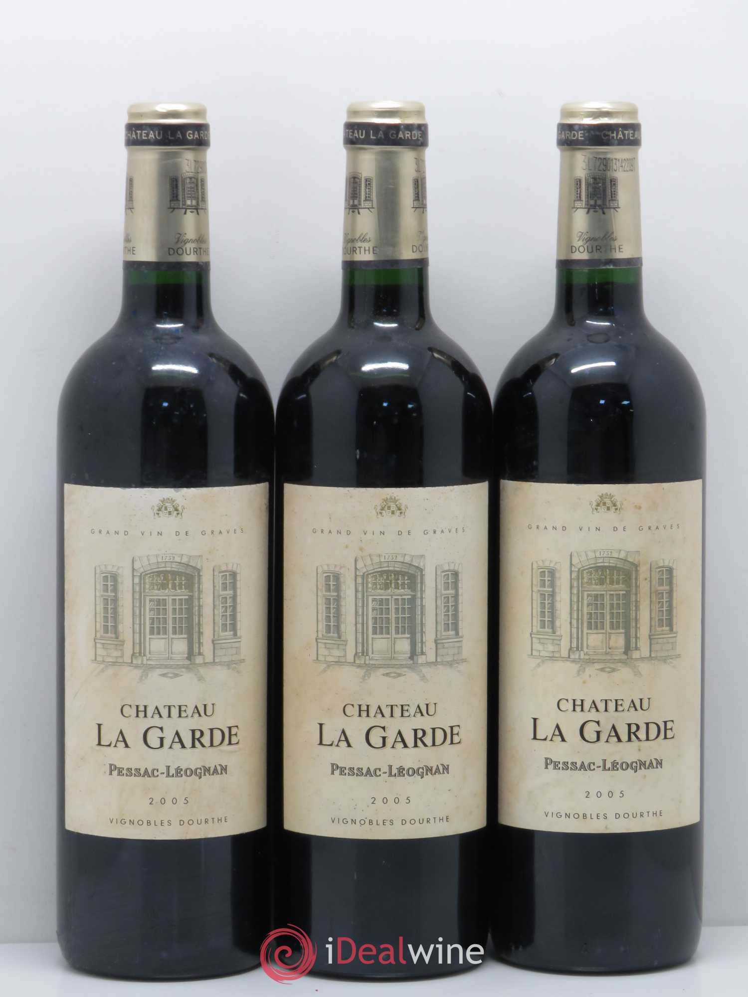 Château la Garde 2005 - Lot de 6 bouteilles - 1
