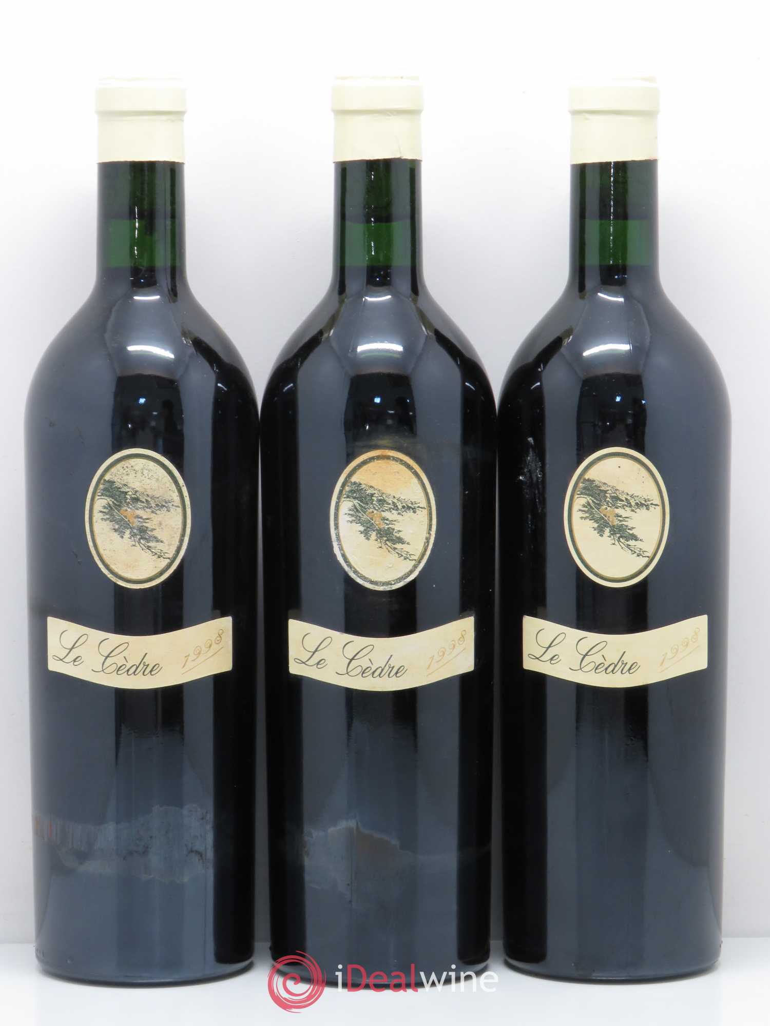 Cahors Château du Cèdre Cuvée Le Cèdre Pascal et Jean-Marc Verhaeghe 1998 - Lot de 12 bouteilles - 1