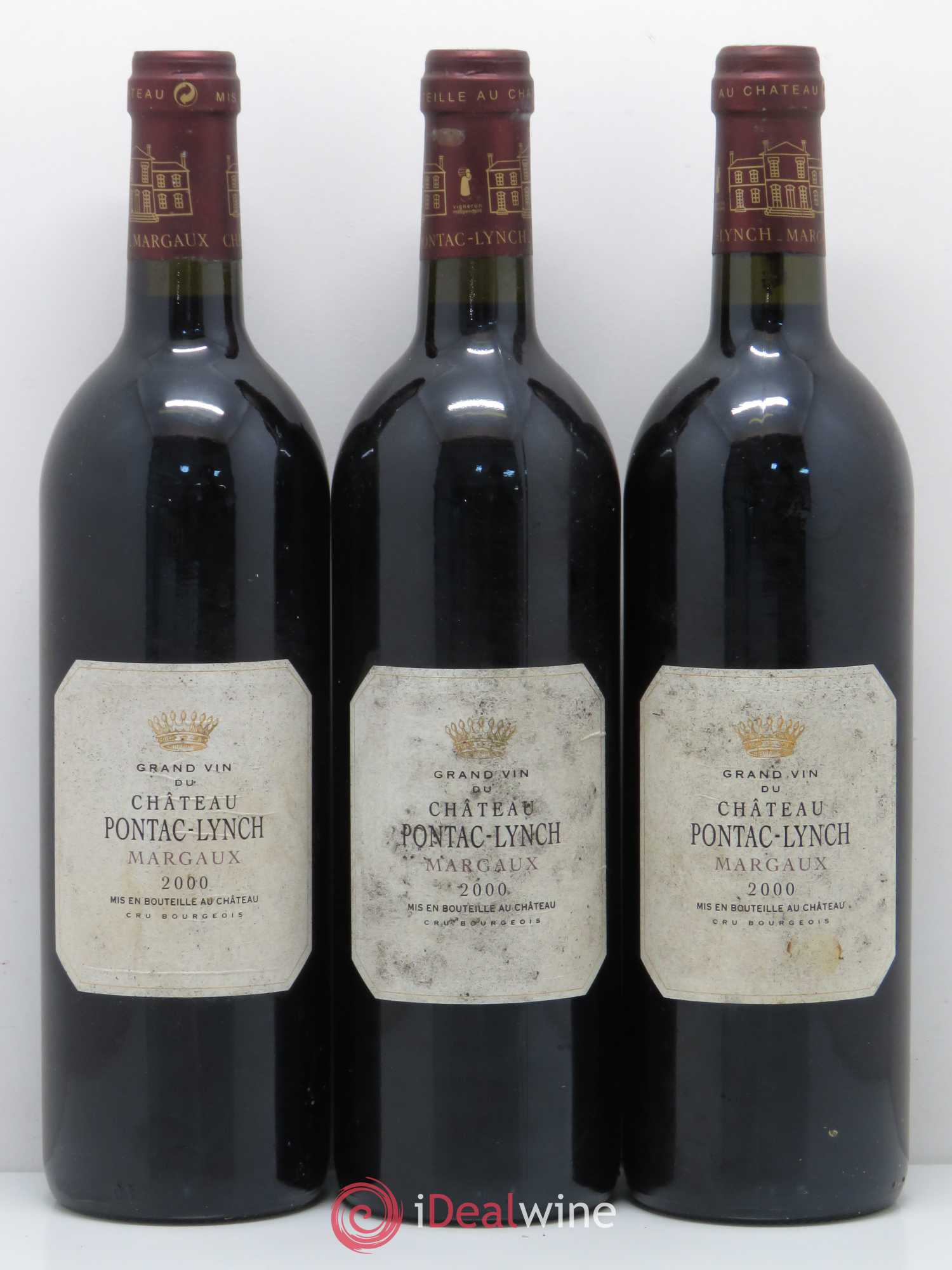 Château Pontac Lynch Cru Bourgeois 2000 - Lot of 6 bottles - 1