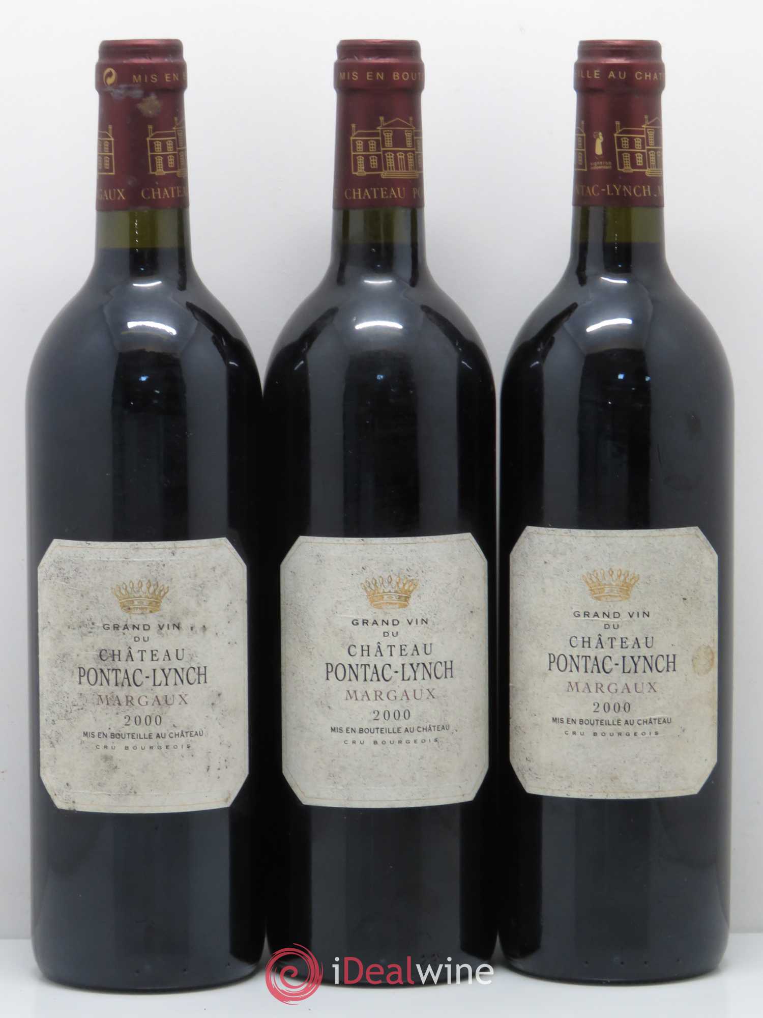 Château Pontac Lynch Cru Bourgeois 2000 - Lot of 6 bottles - 2