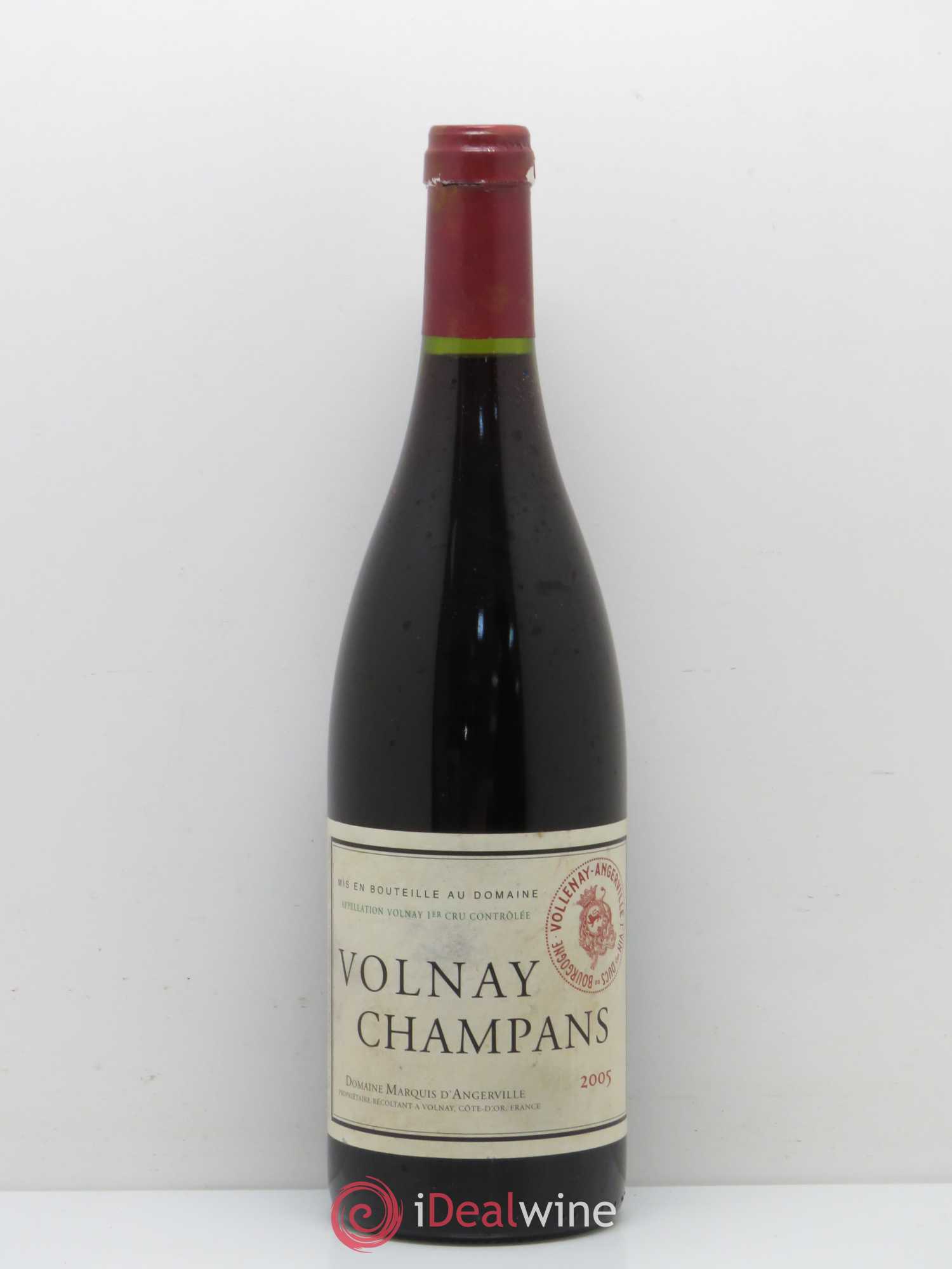 Volnay 1er Cru Champans Marquis d'Angerville (Domaine) 2005 - Lot de 1 bouteille - 0