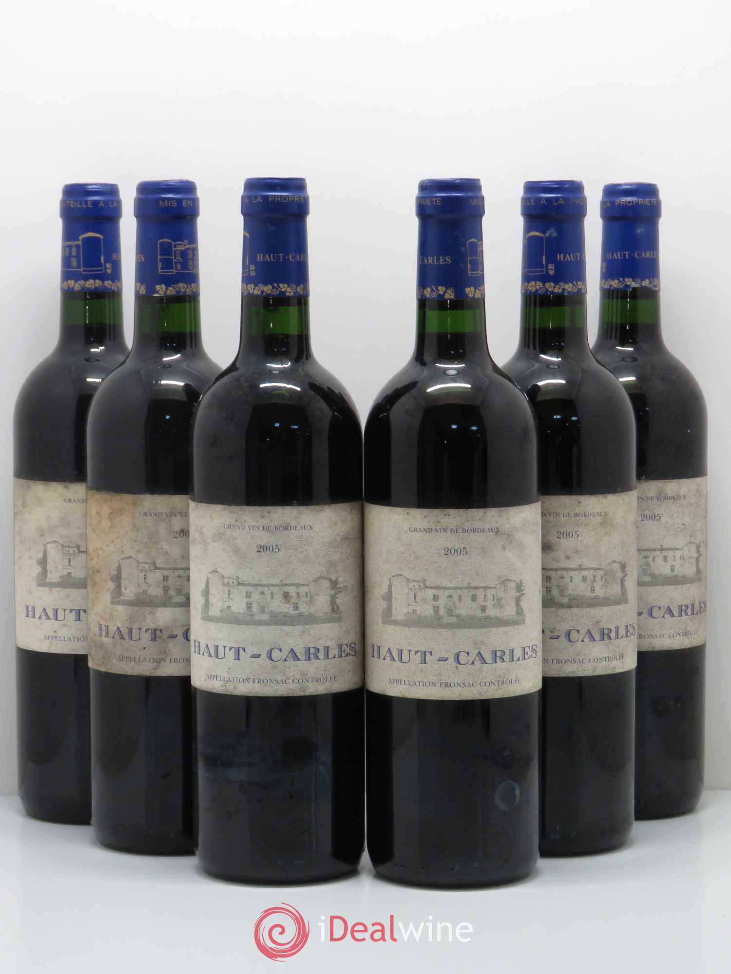 Haut Carles 2005 - Lot de 6 bouteilles - 0
