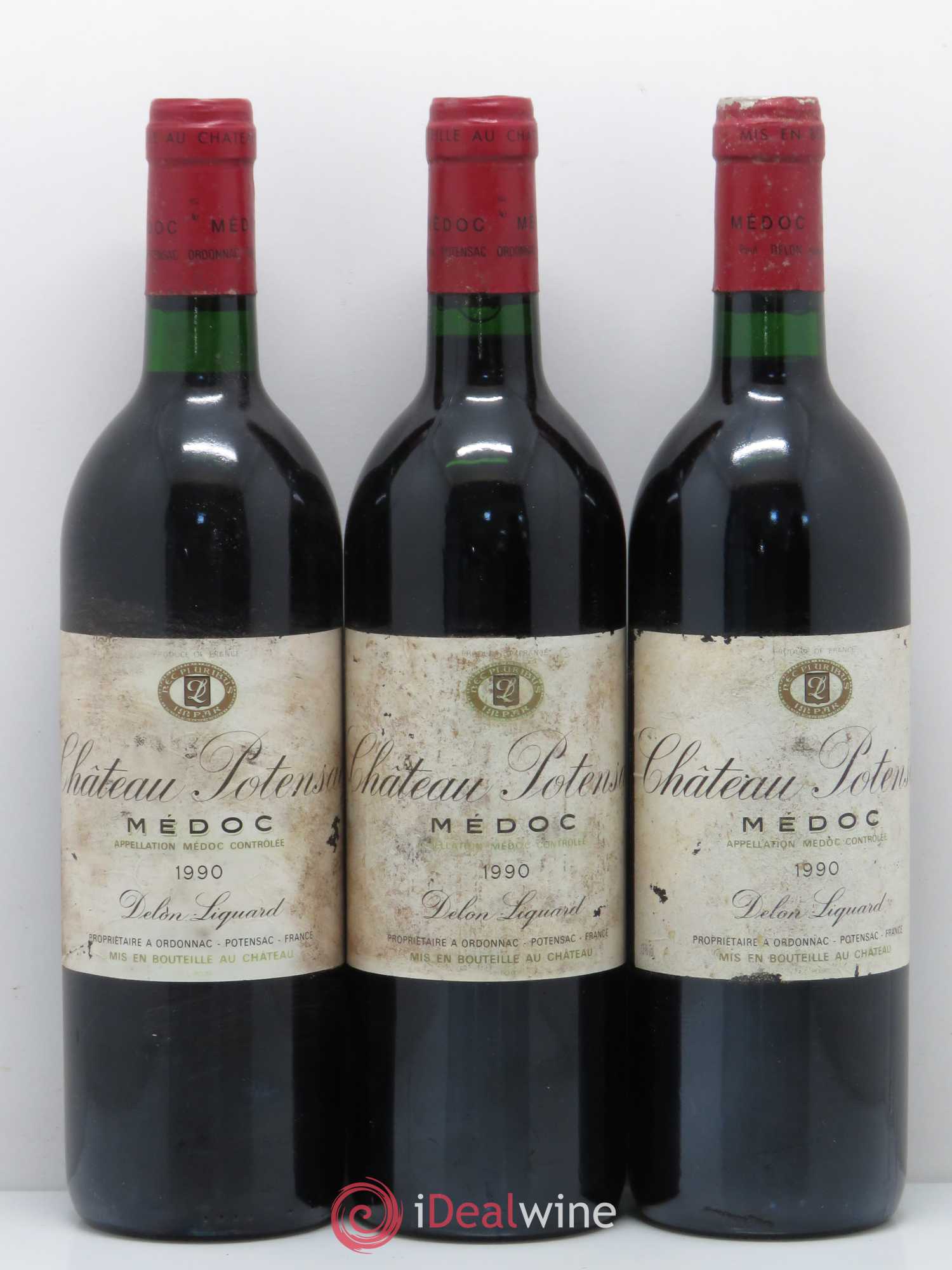 Château Potensac 1990 - Lot de 6 bouteilles - 2