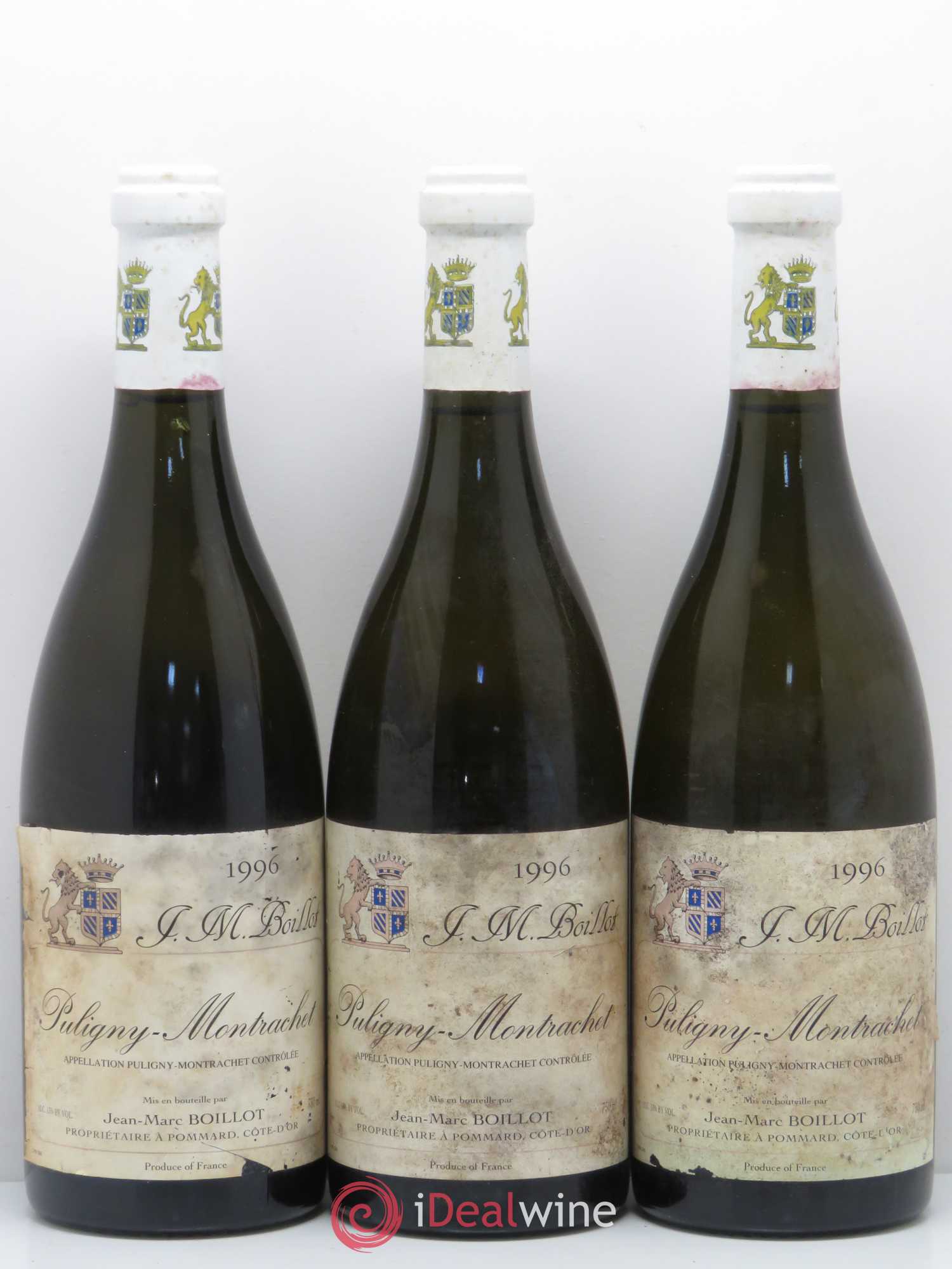Puligny-Montrachet 1996 - Posten von 3 Flaschen - 0