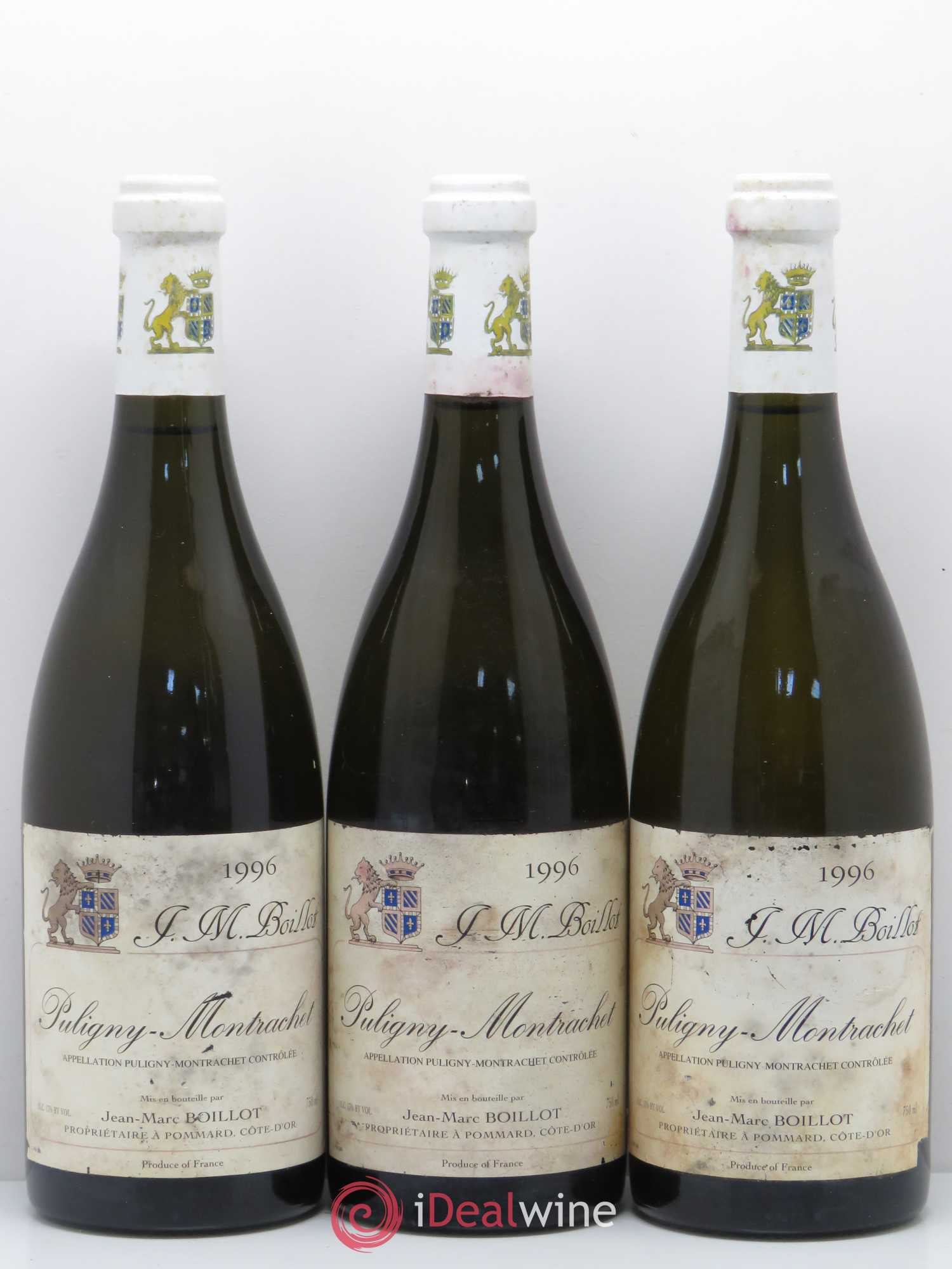Puligny-Montrachet 1996 - Posten von 3 Flaschen - 0