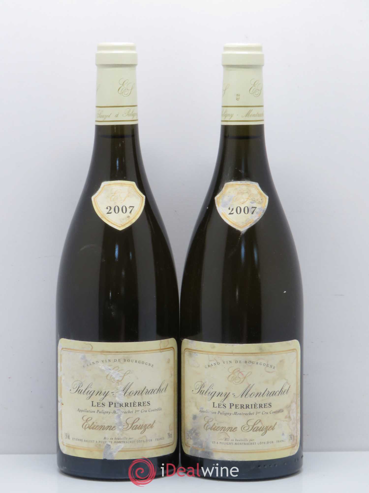 Puligny-Montrachet 1er Cru Les Perrières Etienne Sauzet 2007 - Lot de 2 bouteilles - 0